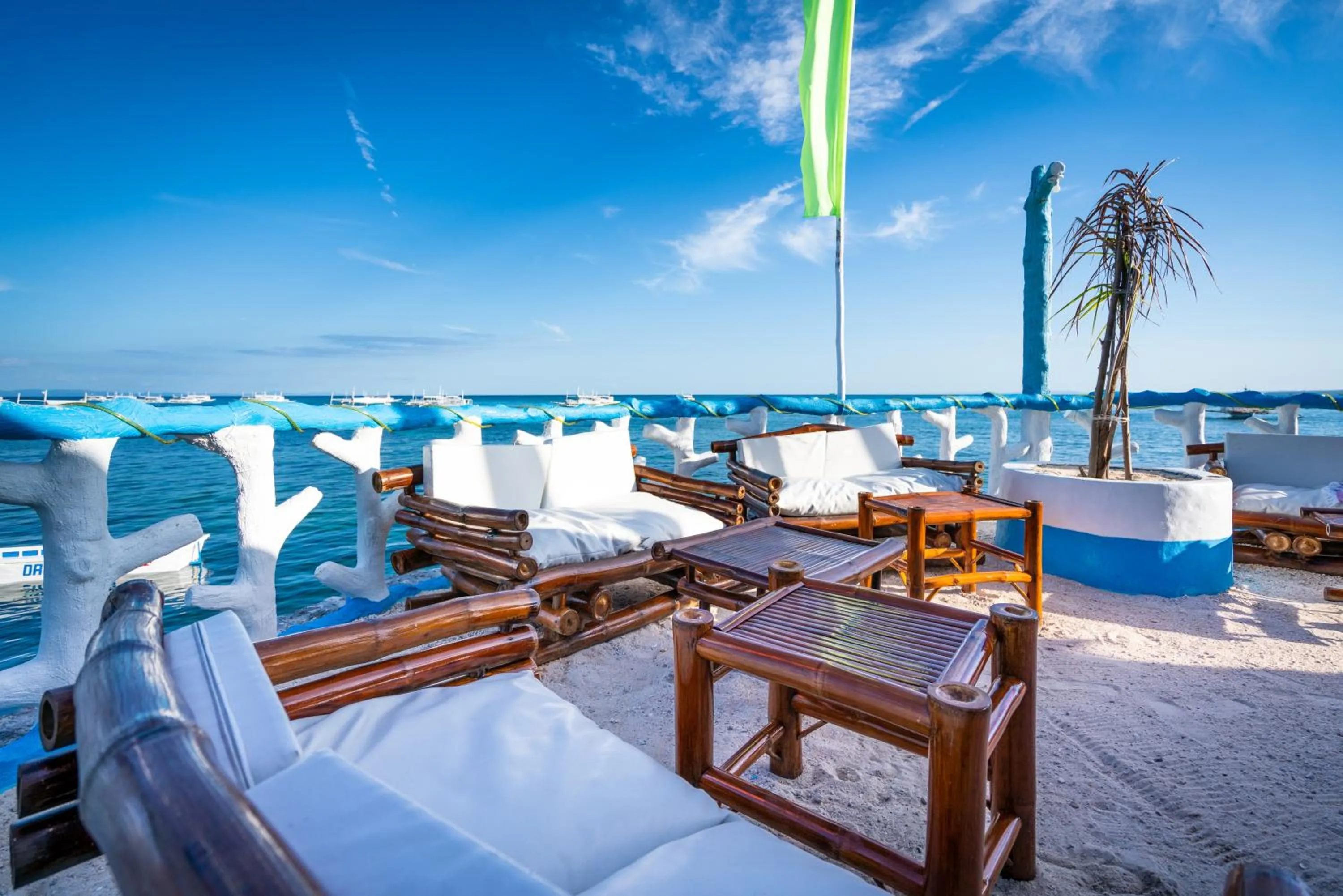 Patio in Blue Corals Beach Resort