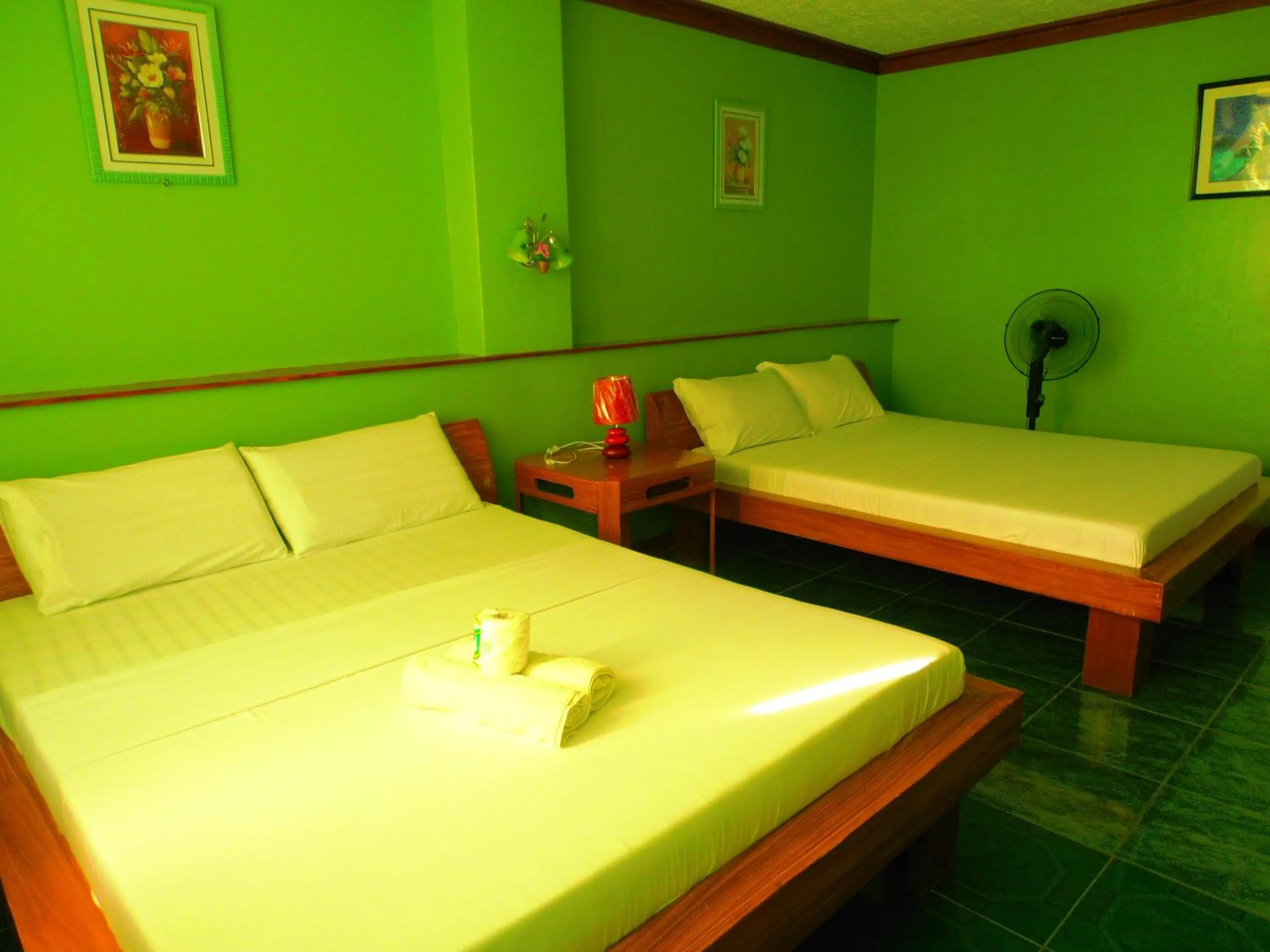 Photo of the whole room, Bed in Blue Corals Beach Resort