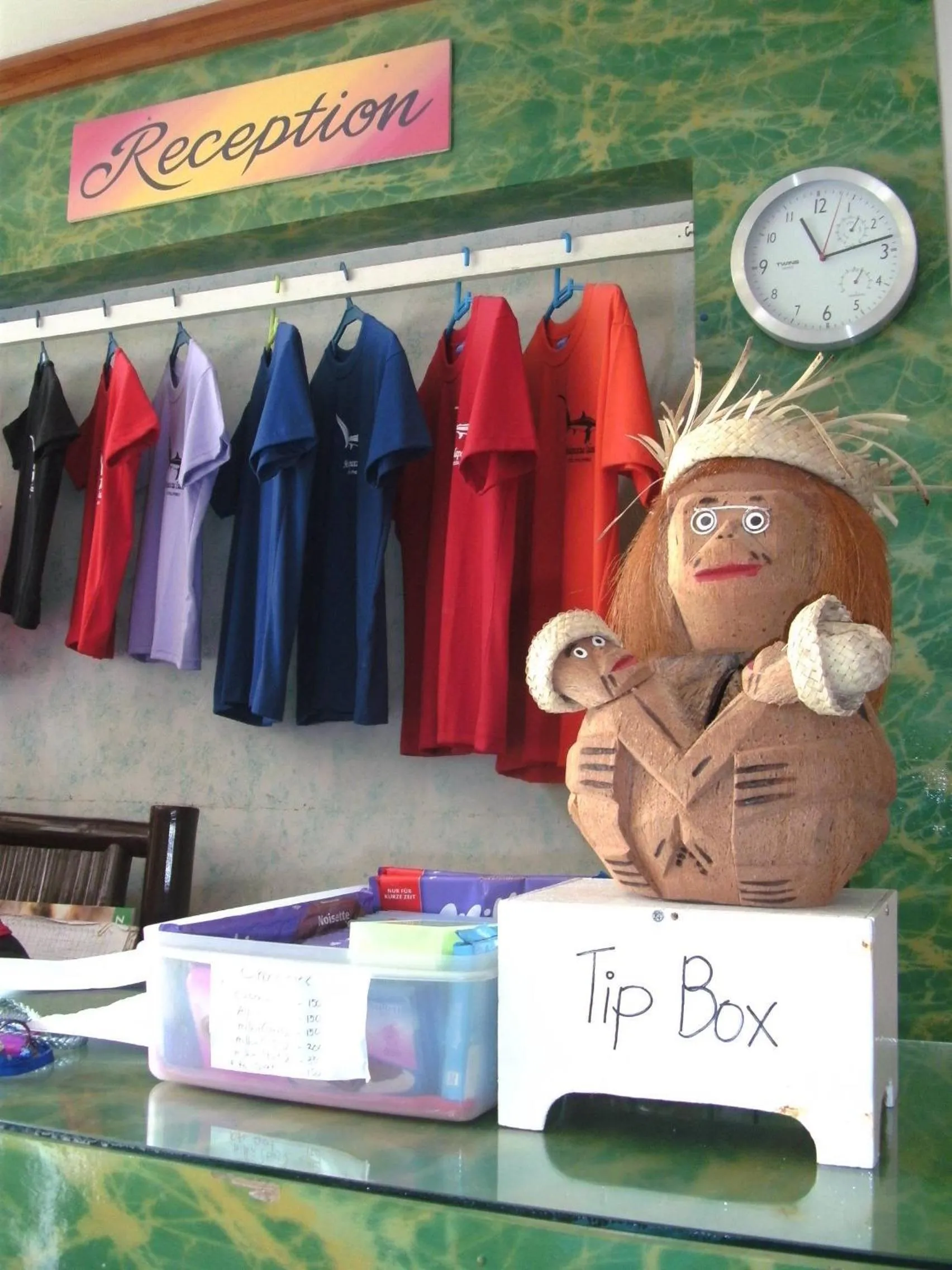 Decorative detail in Blue Corals Beach Resort