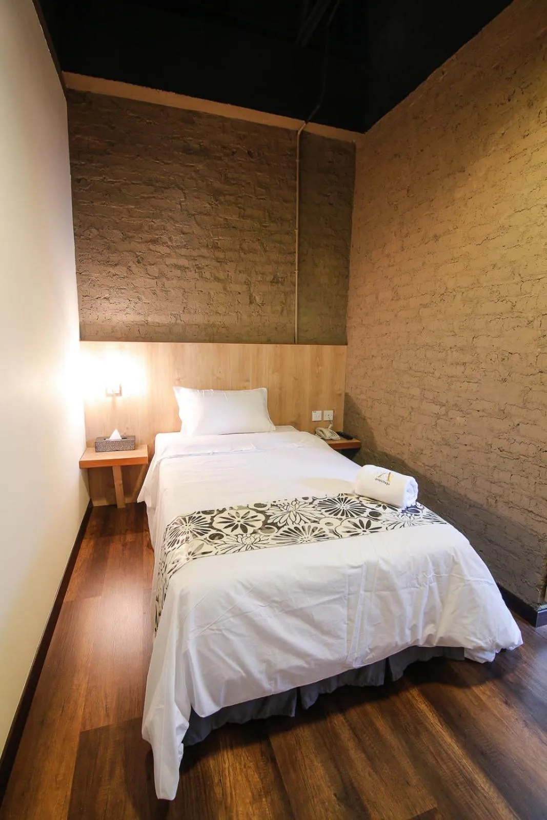 Bed in Art Cottage Hotel