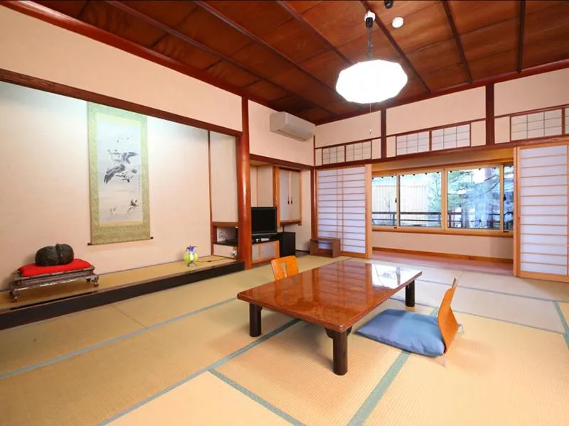 Photo of the whole room in Kamei no Yu