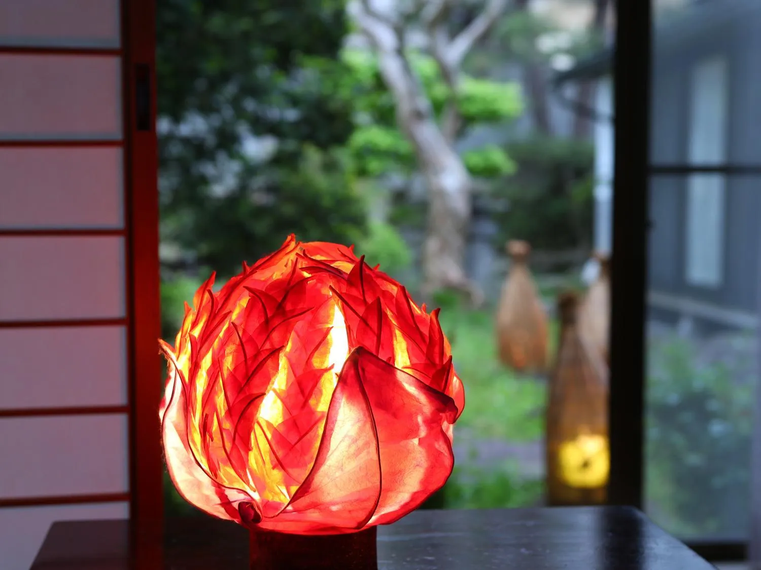 Decorative detail in Kamei no Yu