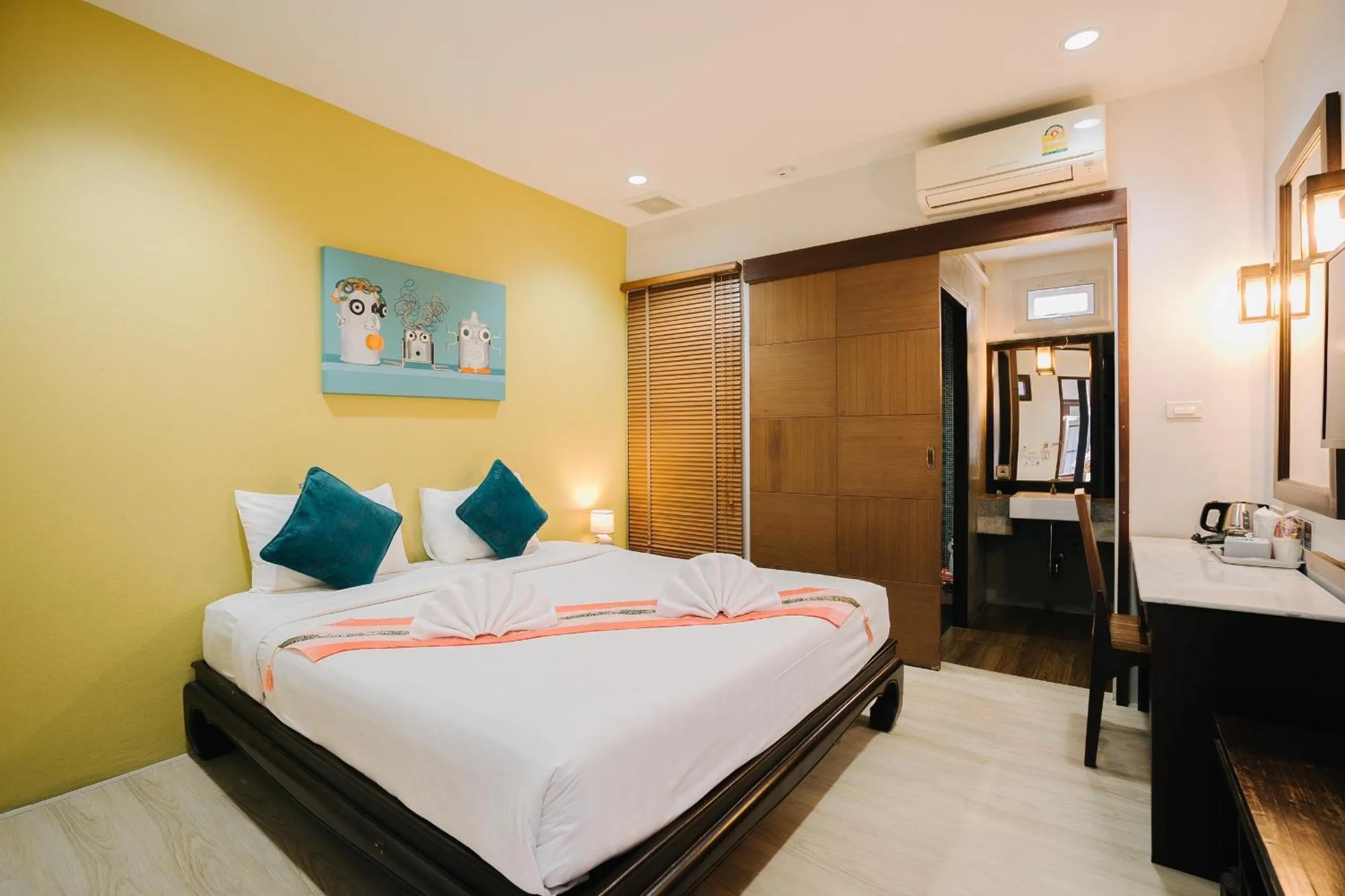 Bed in Le Canal Boutique House