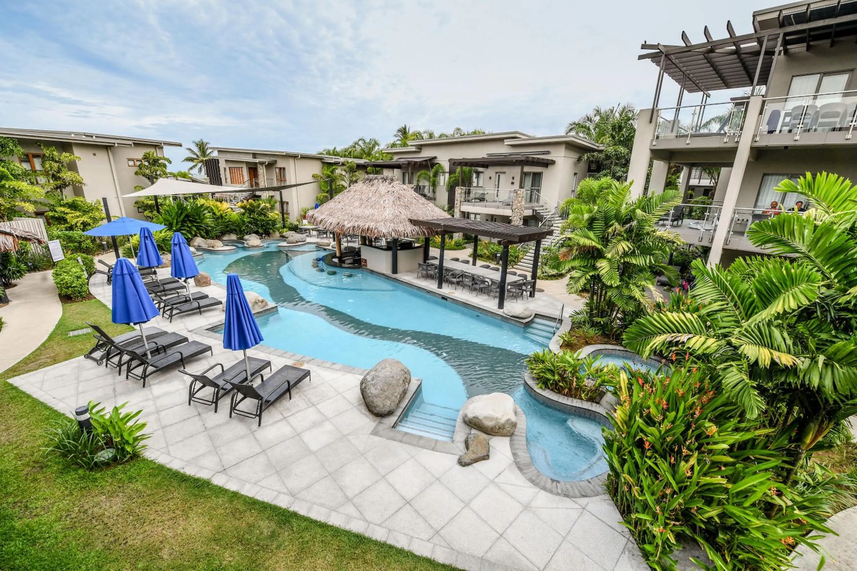 Swimming pool in Club Wyndham Denarau Island, Trademark Collection by Wyndham