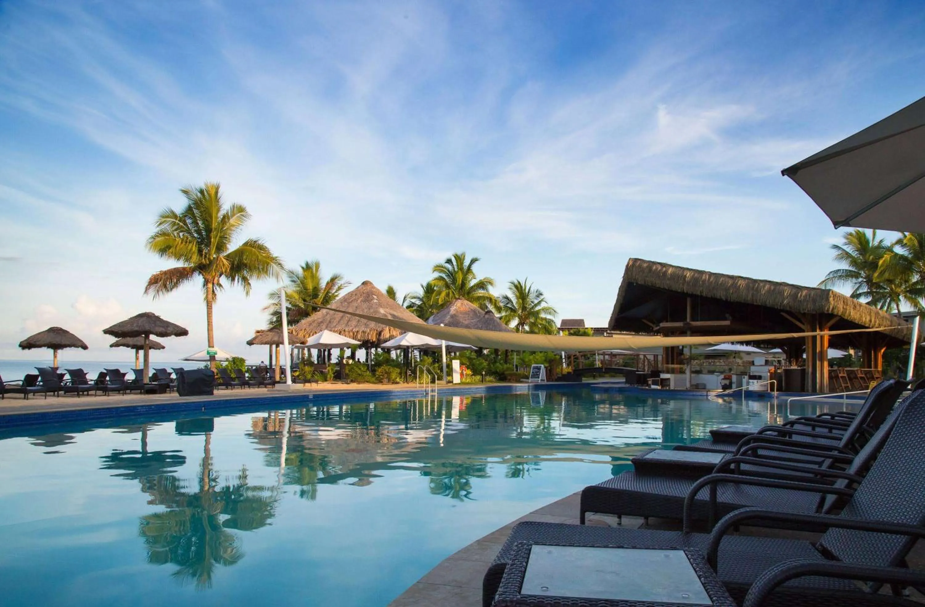Pool view in Club Wyndham Denarau Island, Trademark Collection by Wyndham