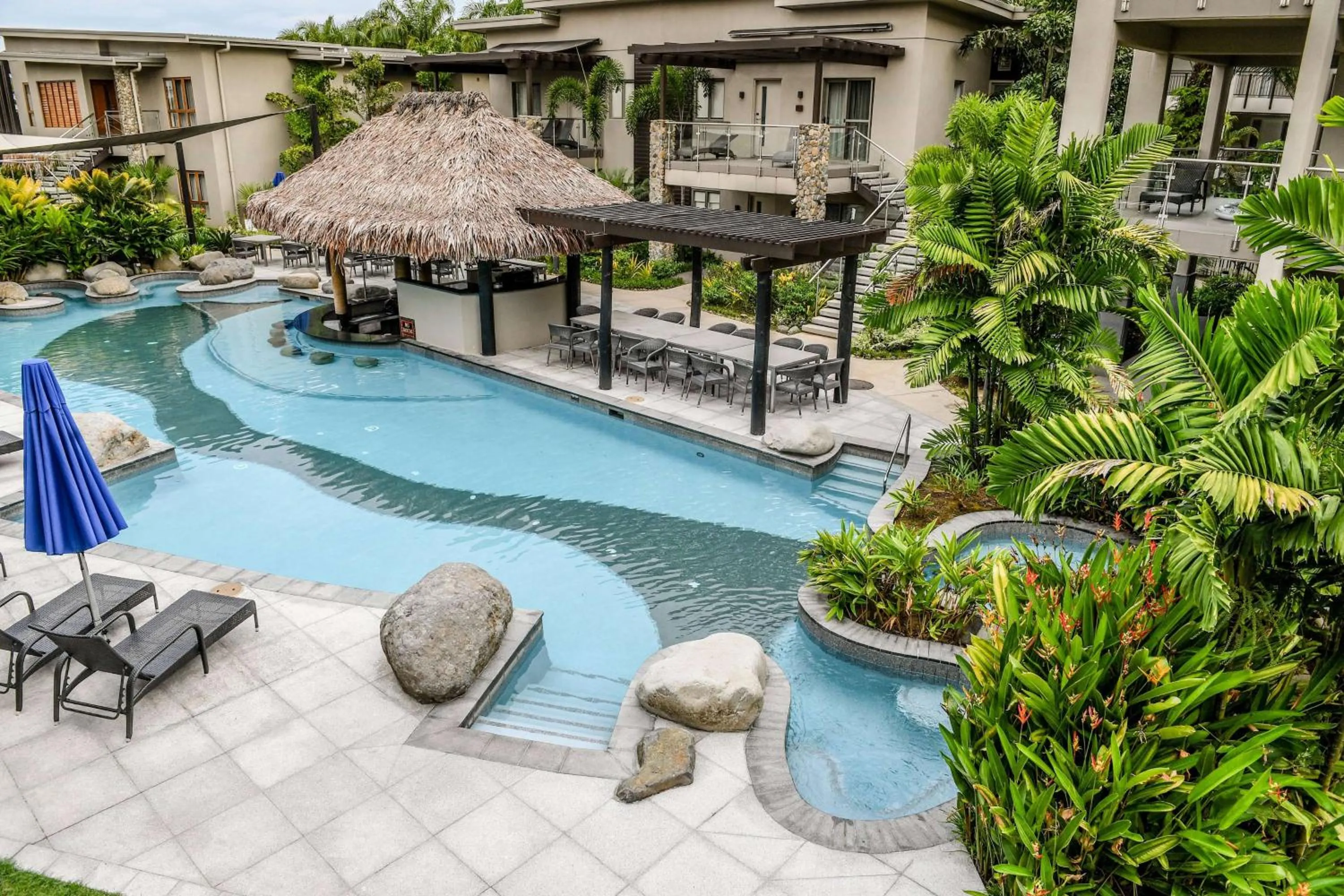 Pool view in Club Wyndham Denarau Island, Trademark Collection by Wyndham