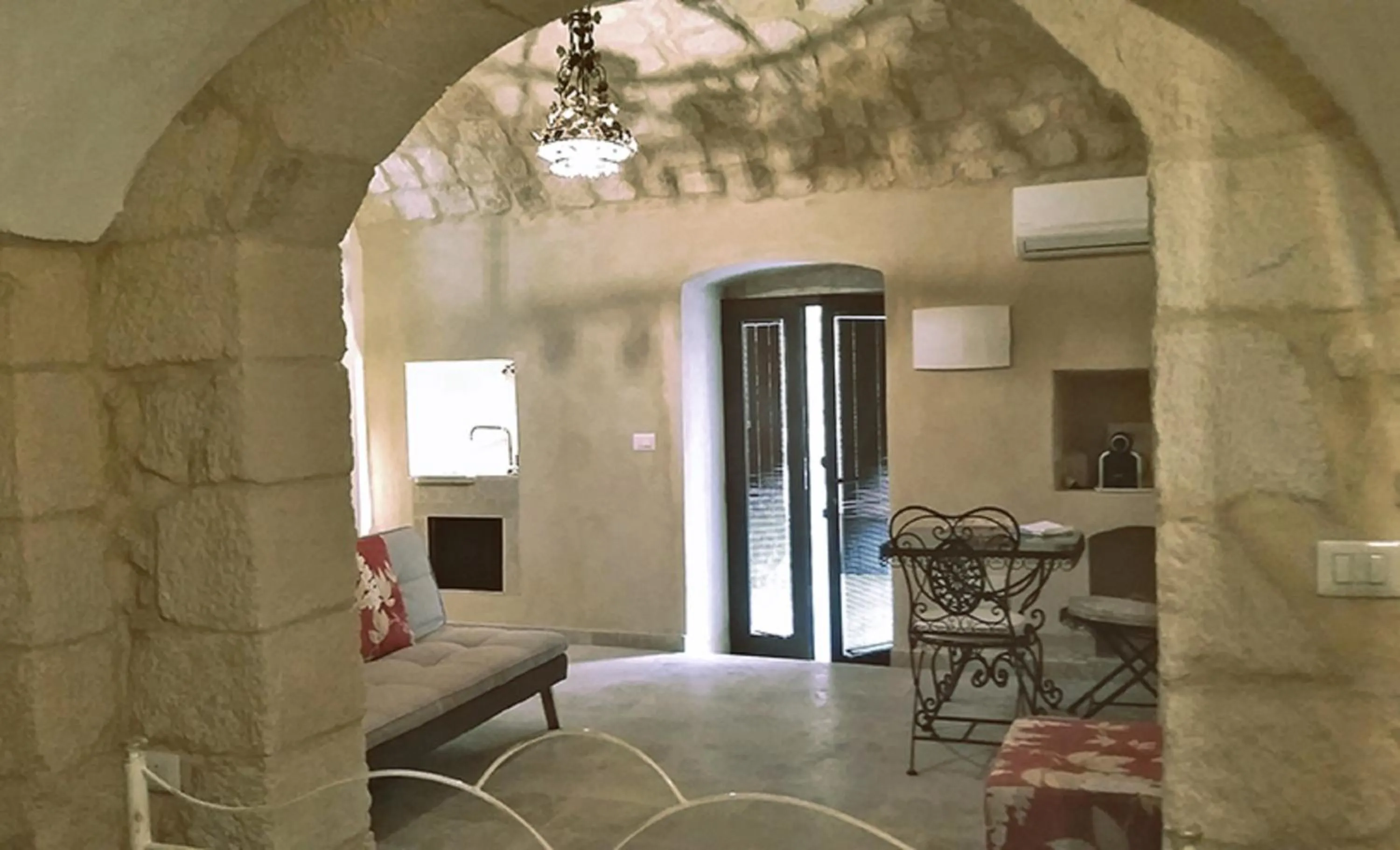 Living room in Borgo Hedone