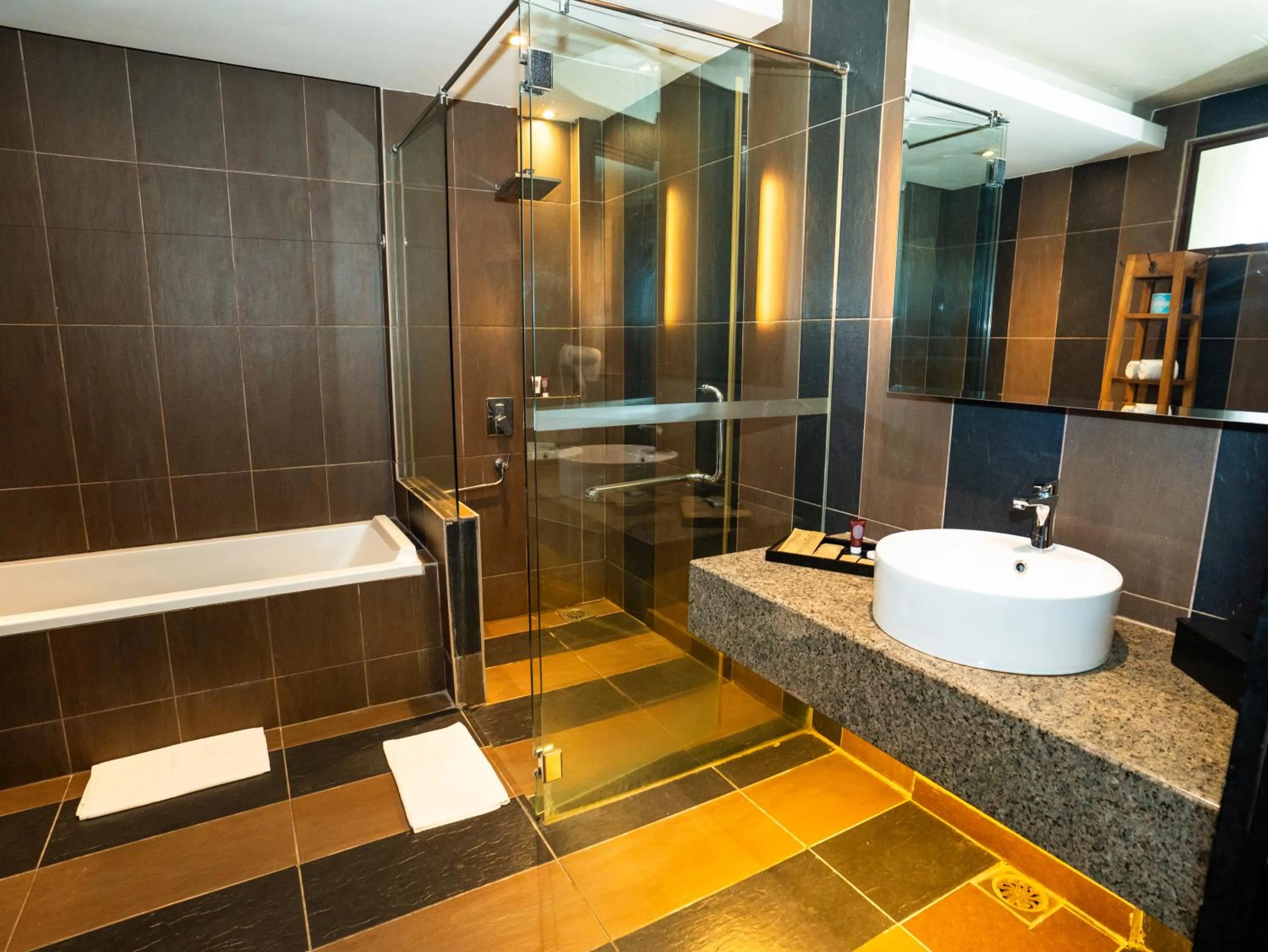 Shower in Ombak Villa Langkawi