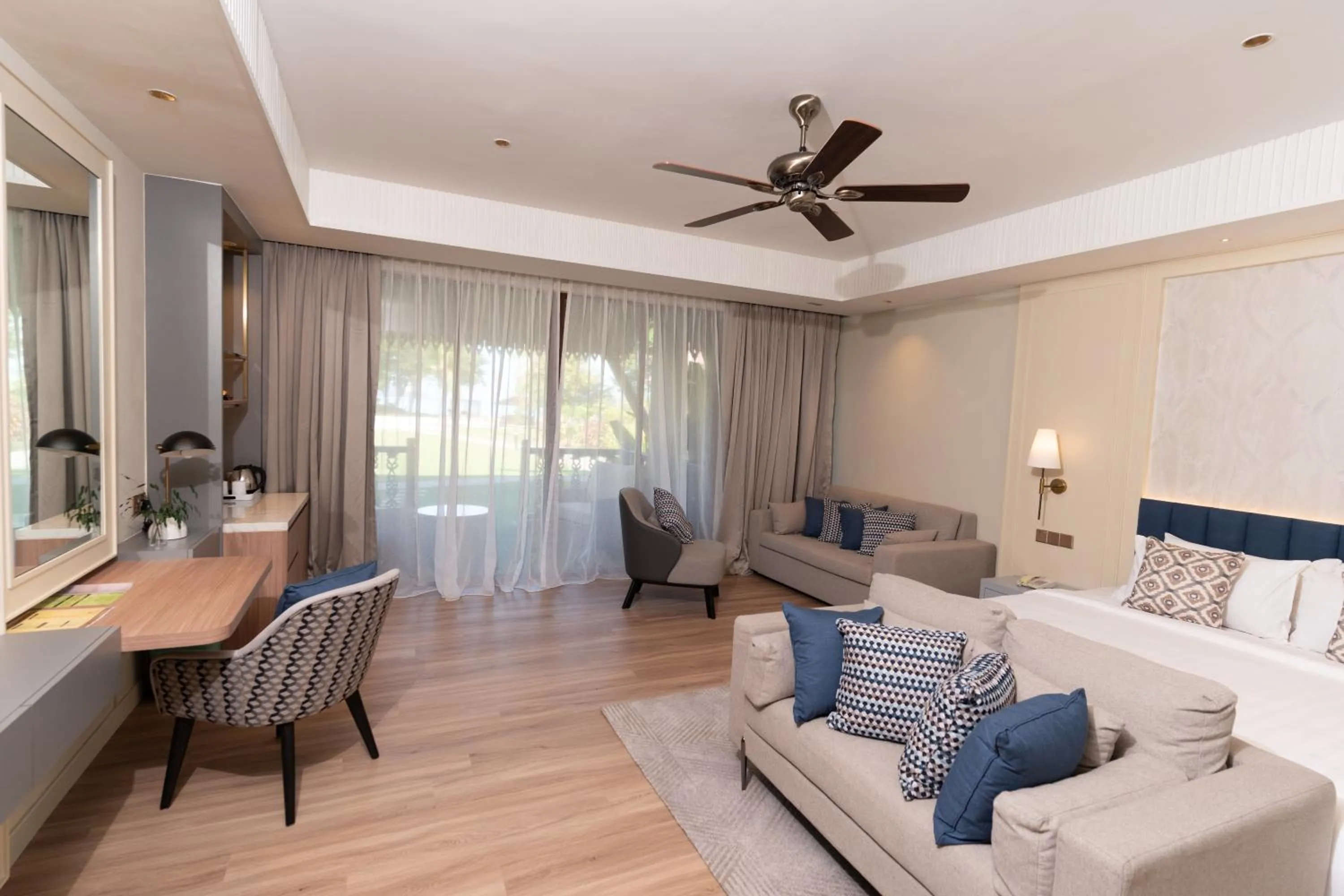 Seating area in Ombak Villa Langkawi