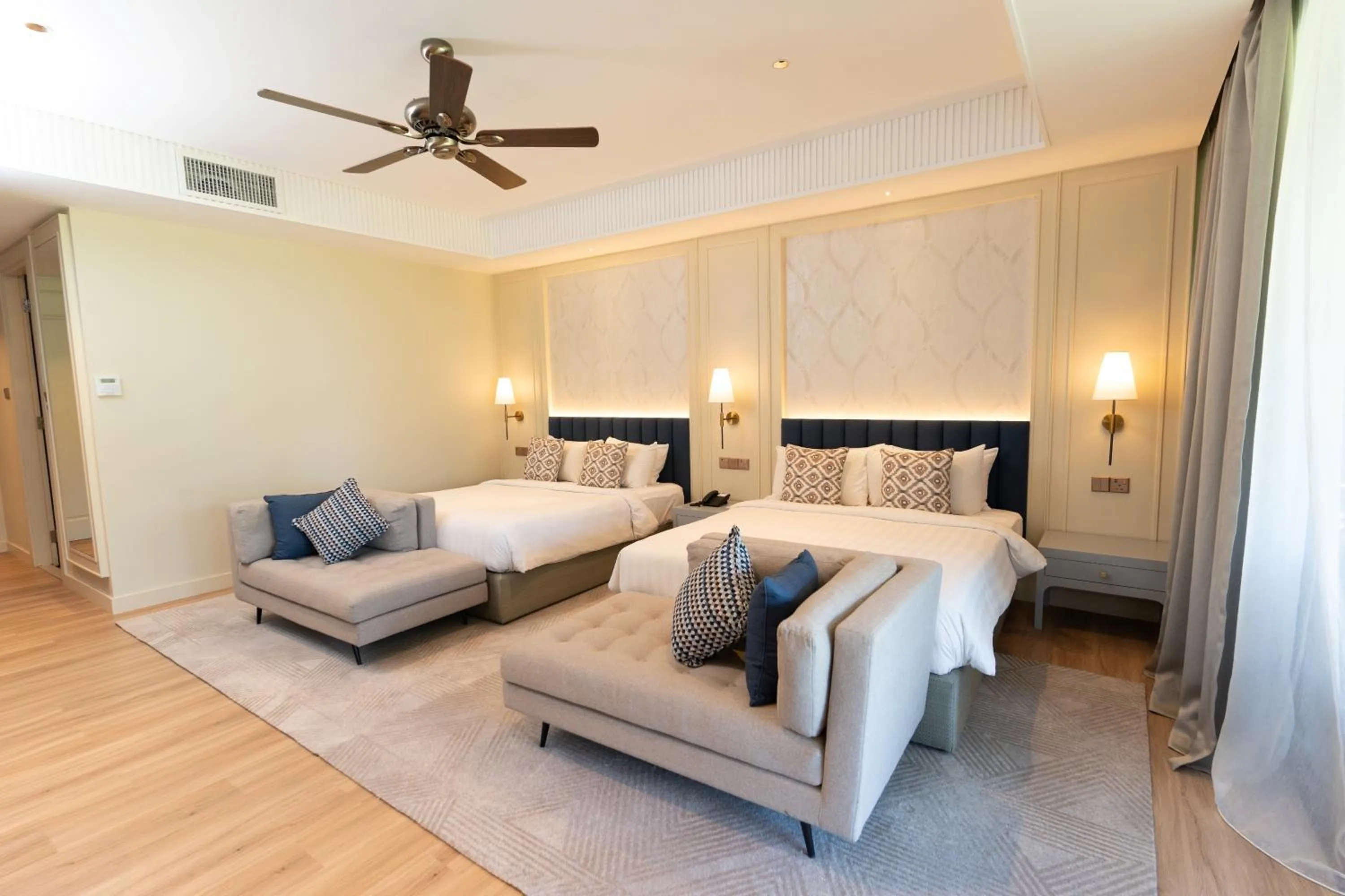 Bed in Ombak Villa Langkawi