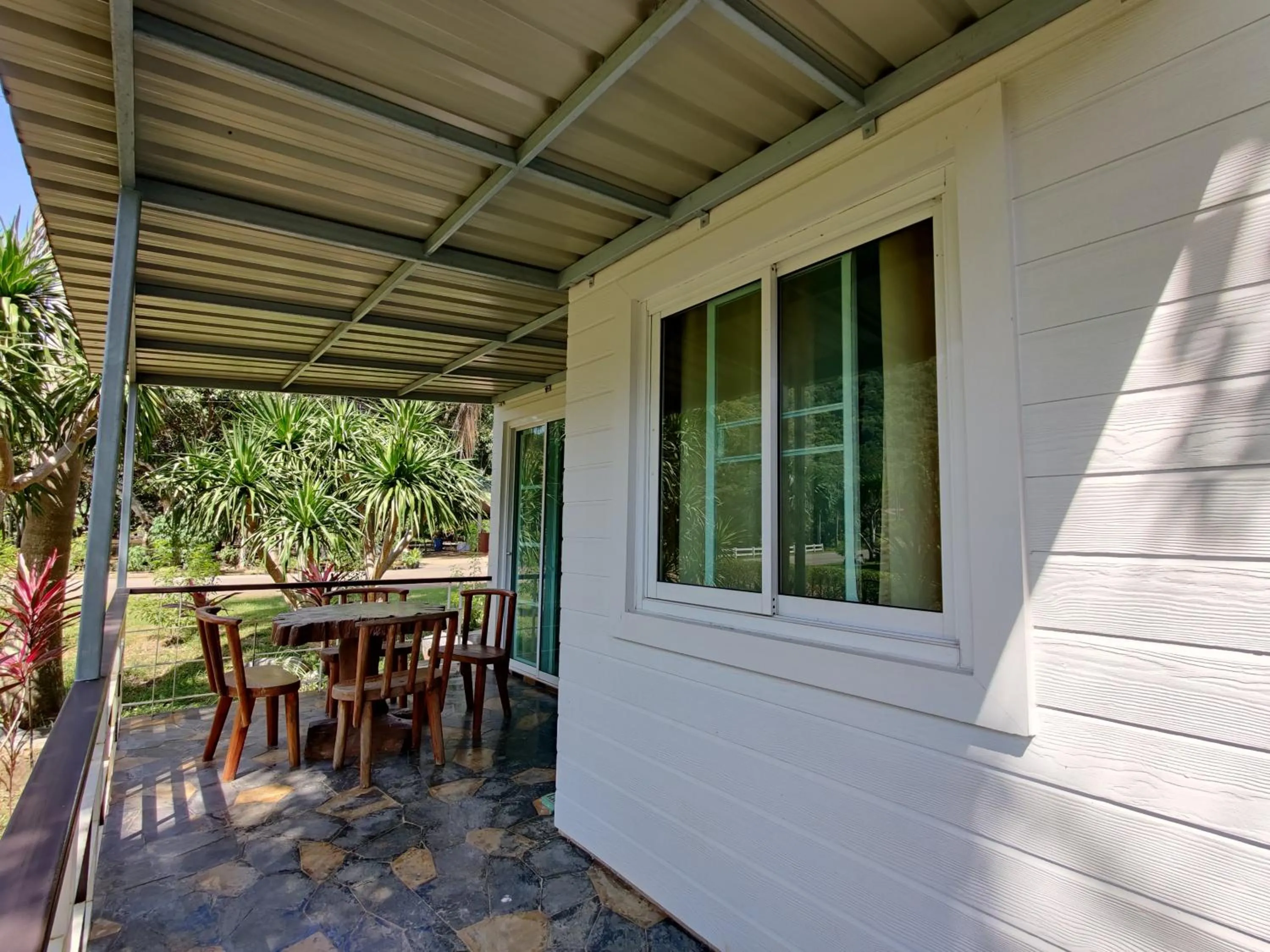 Balcony/Terrace in Yura Kiri Resort Khao Yai