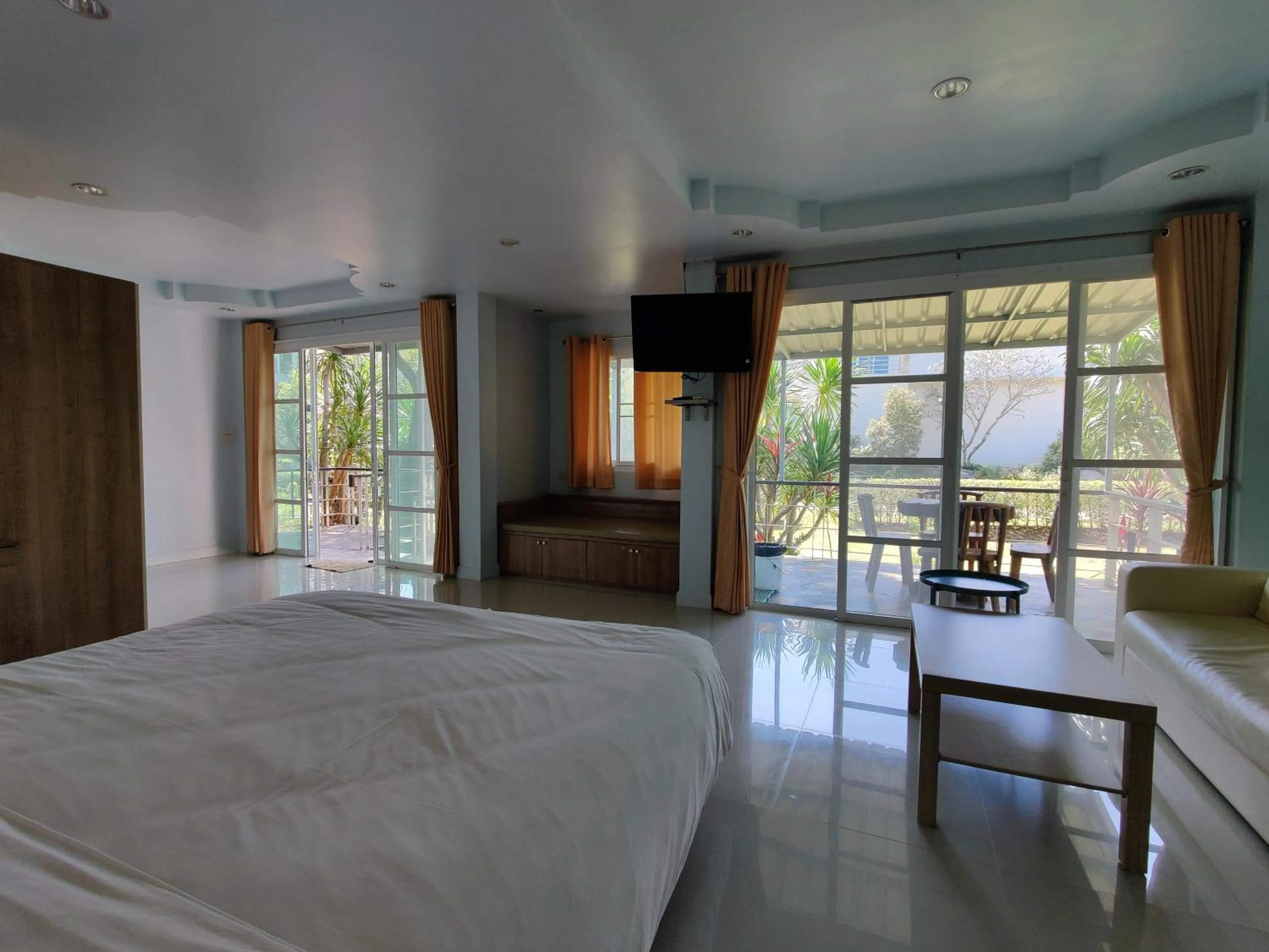 Photo of the whole room, Bed in Yura Kiri Resort Khao Yai
