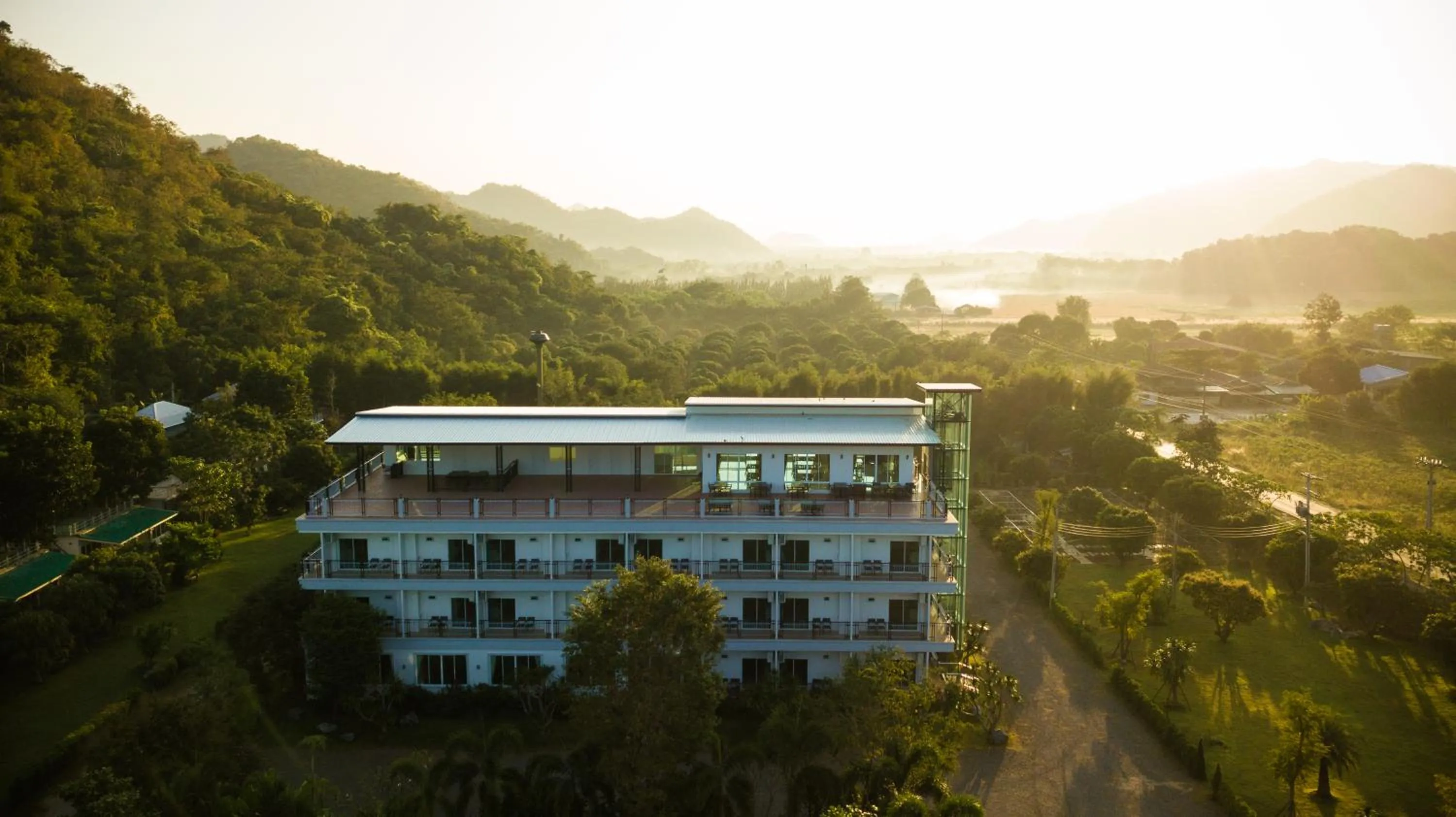 Property building in Yura Kiri Resort Khao Yai