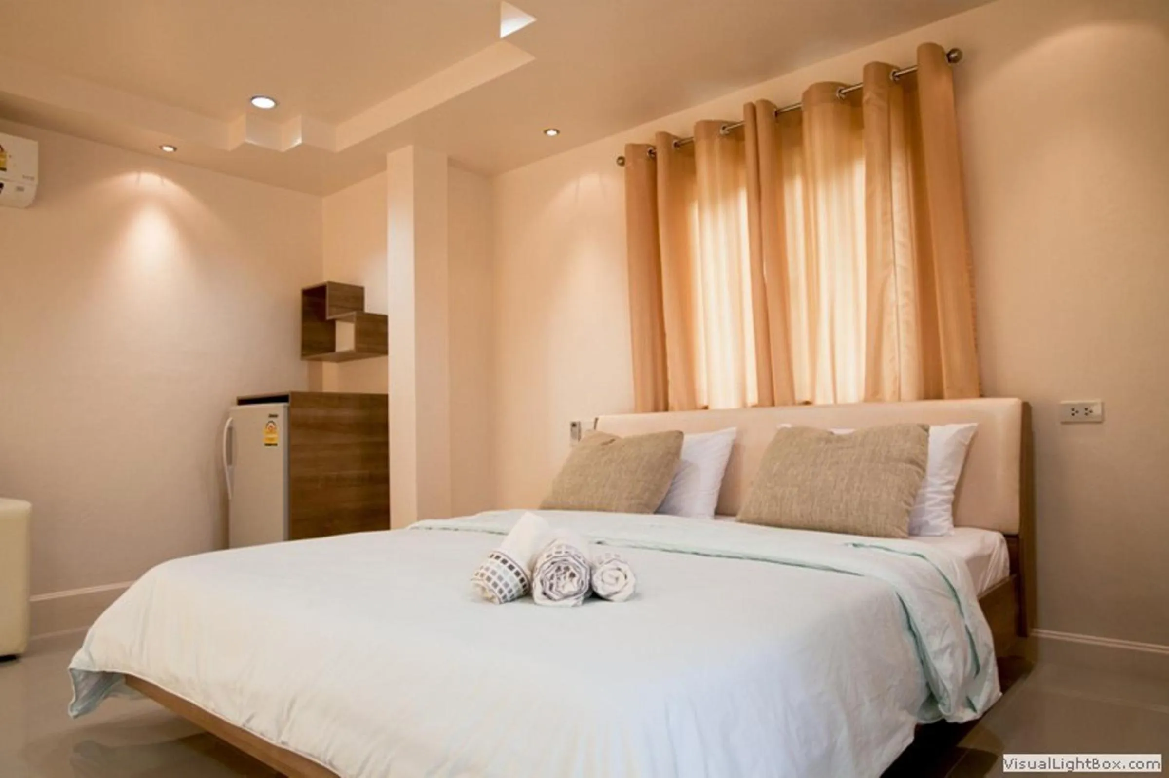 Bed in Yura Kiri Resort Khao Yai