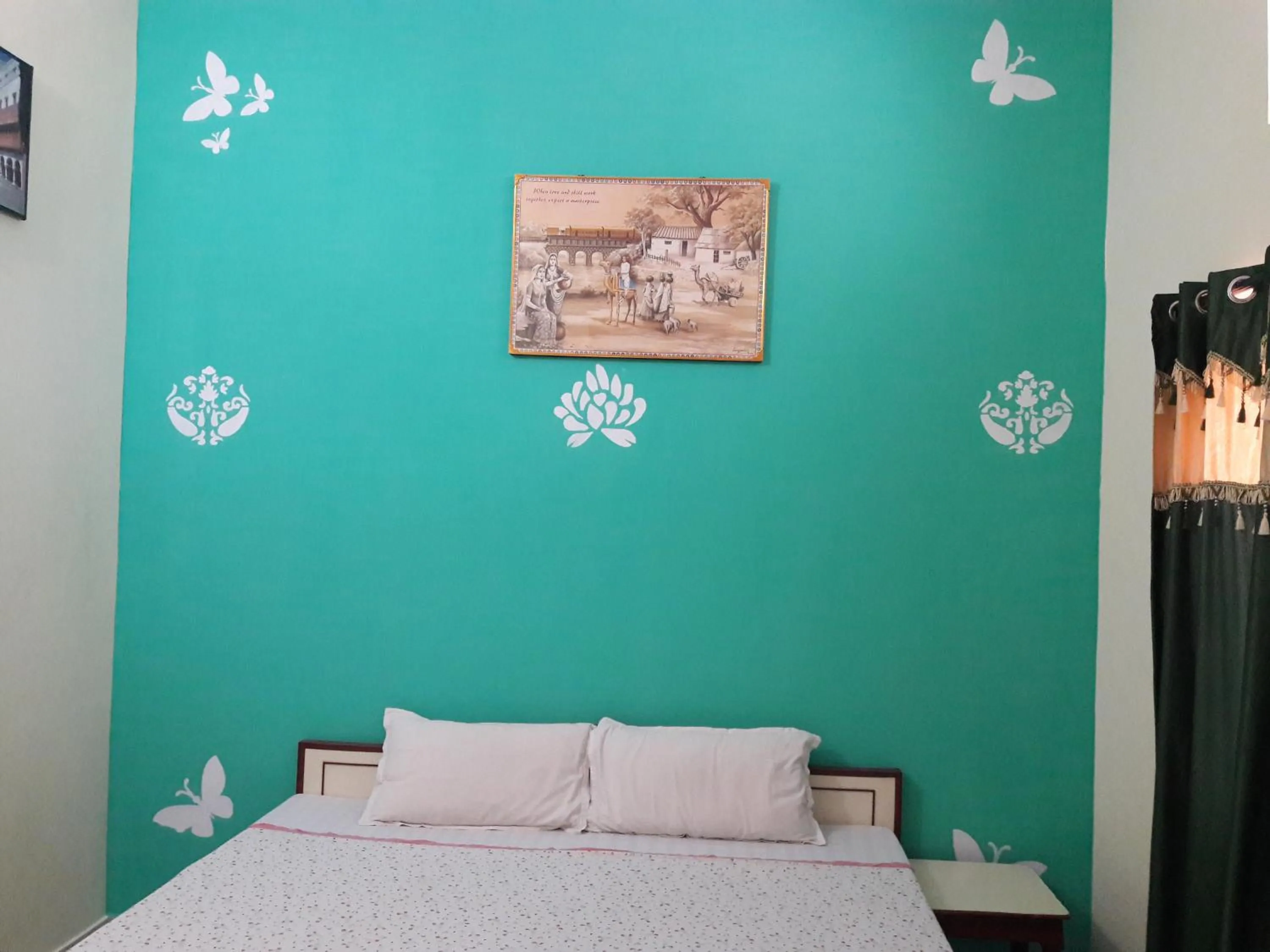 Bedroom, Bed in Keshav Palace -A Family Homestay