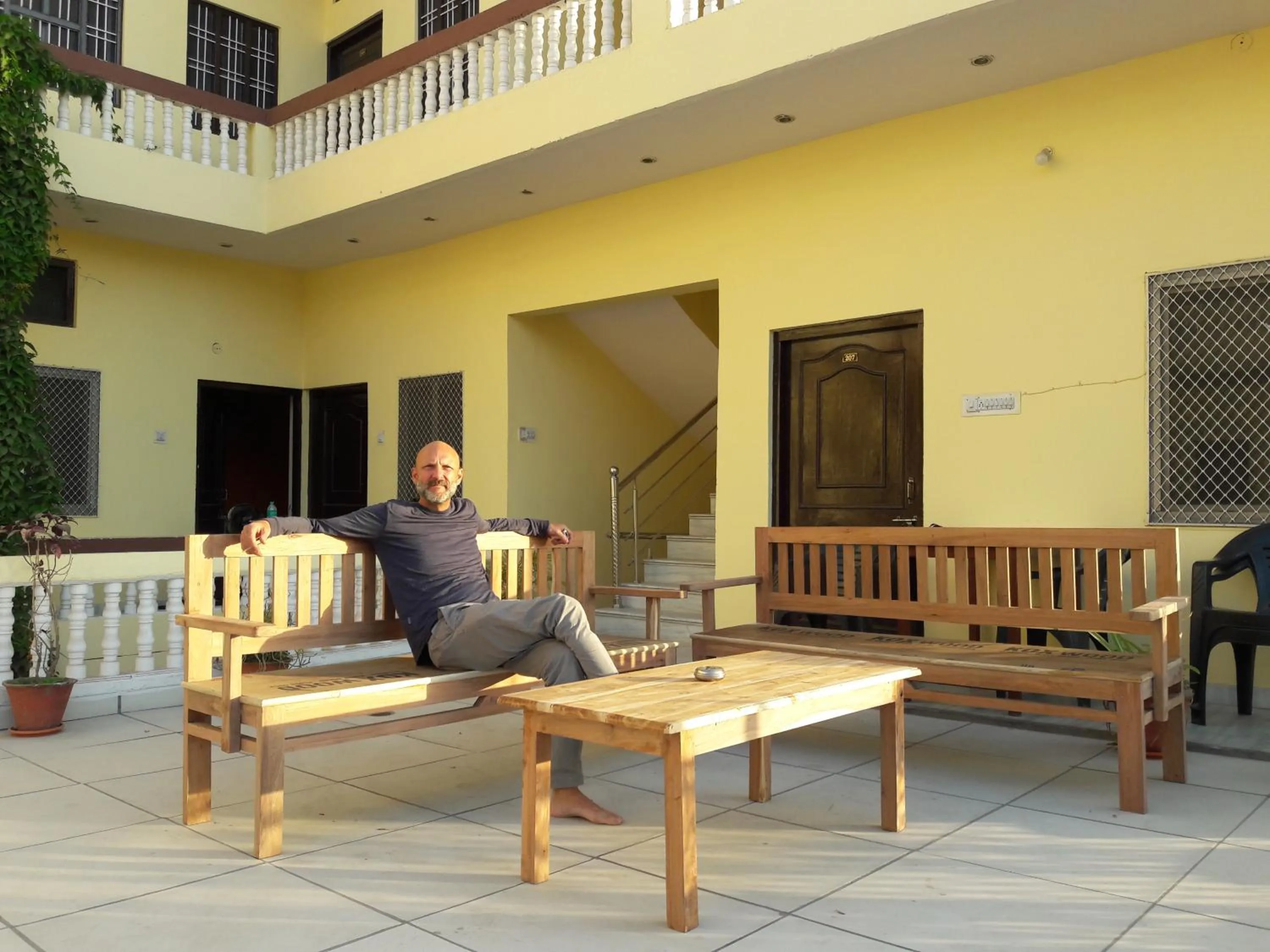 Balcony/Terrace in Keshav Palace -A Family Homestay