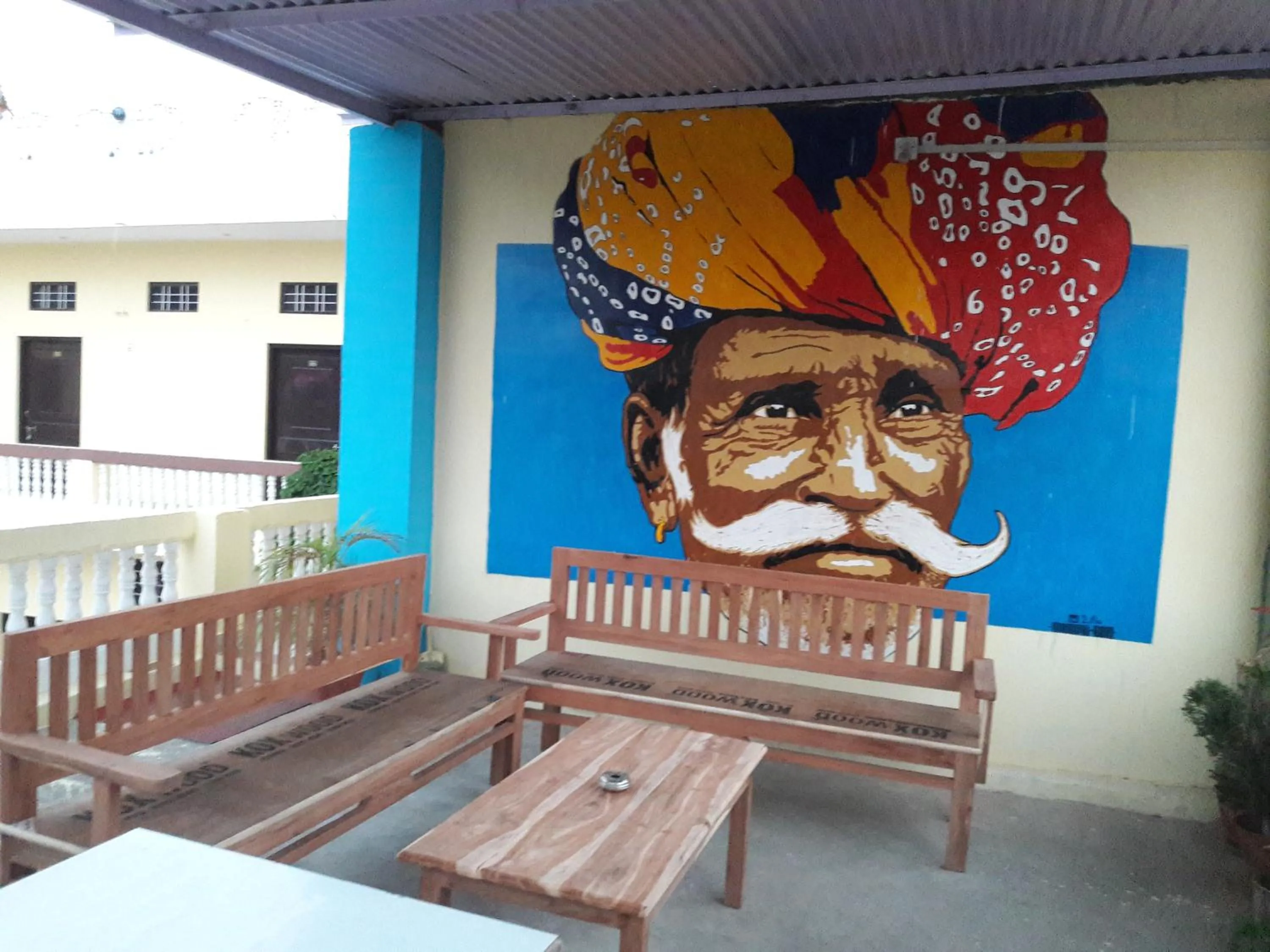 Balcony/Terrace in Keshav Palace -A Family Homestay