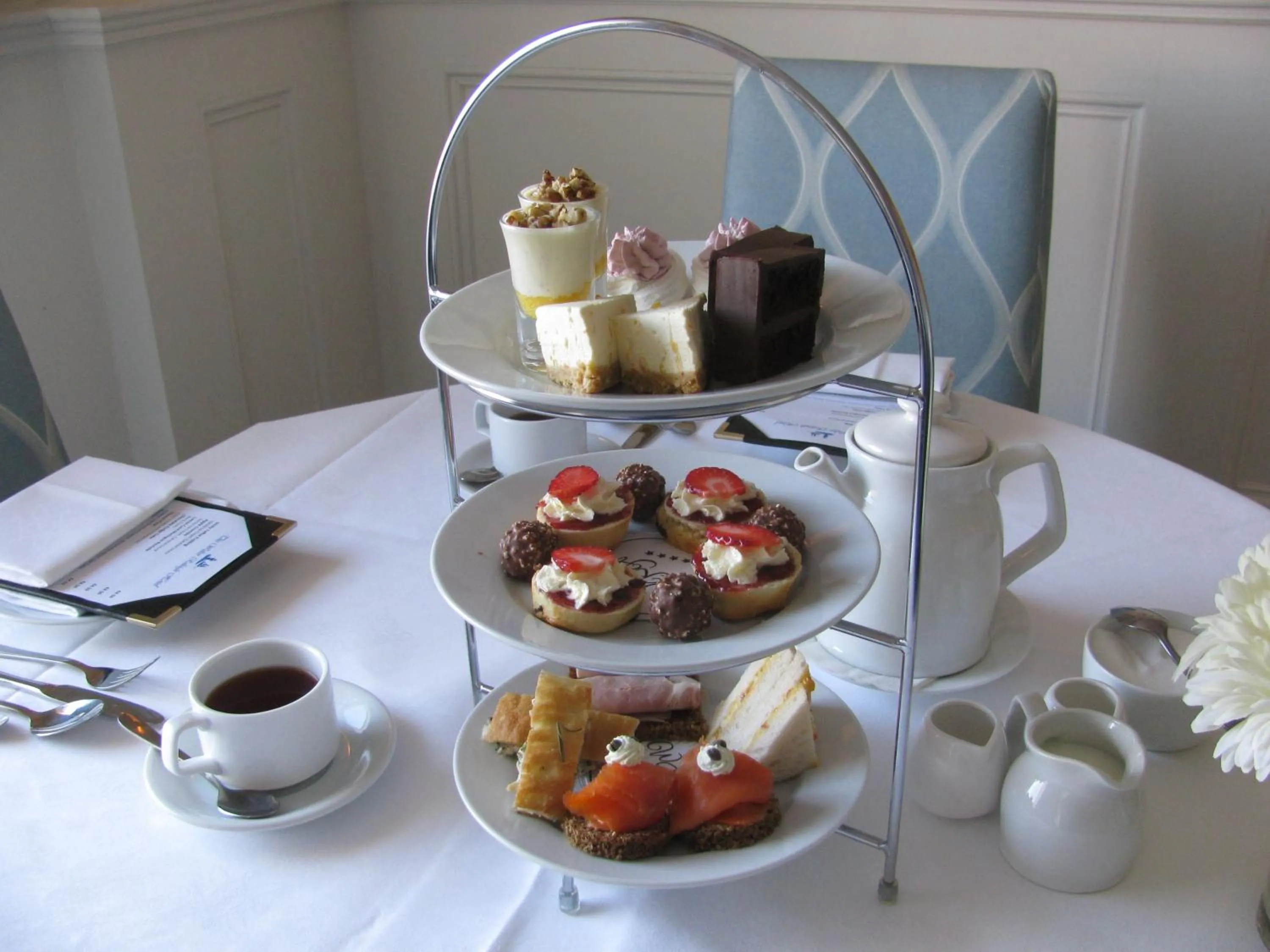 Food close-up in Walter Raleigh Hotel