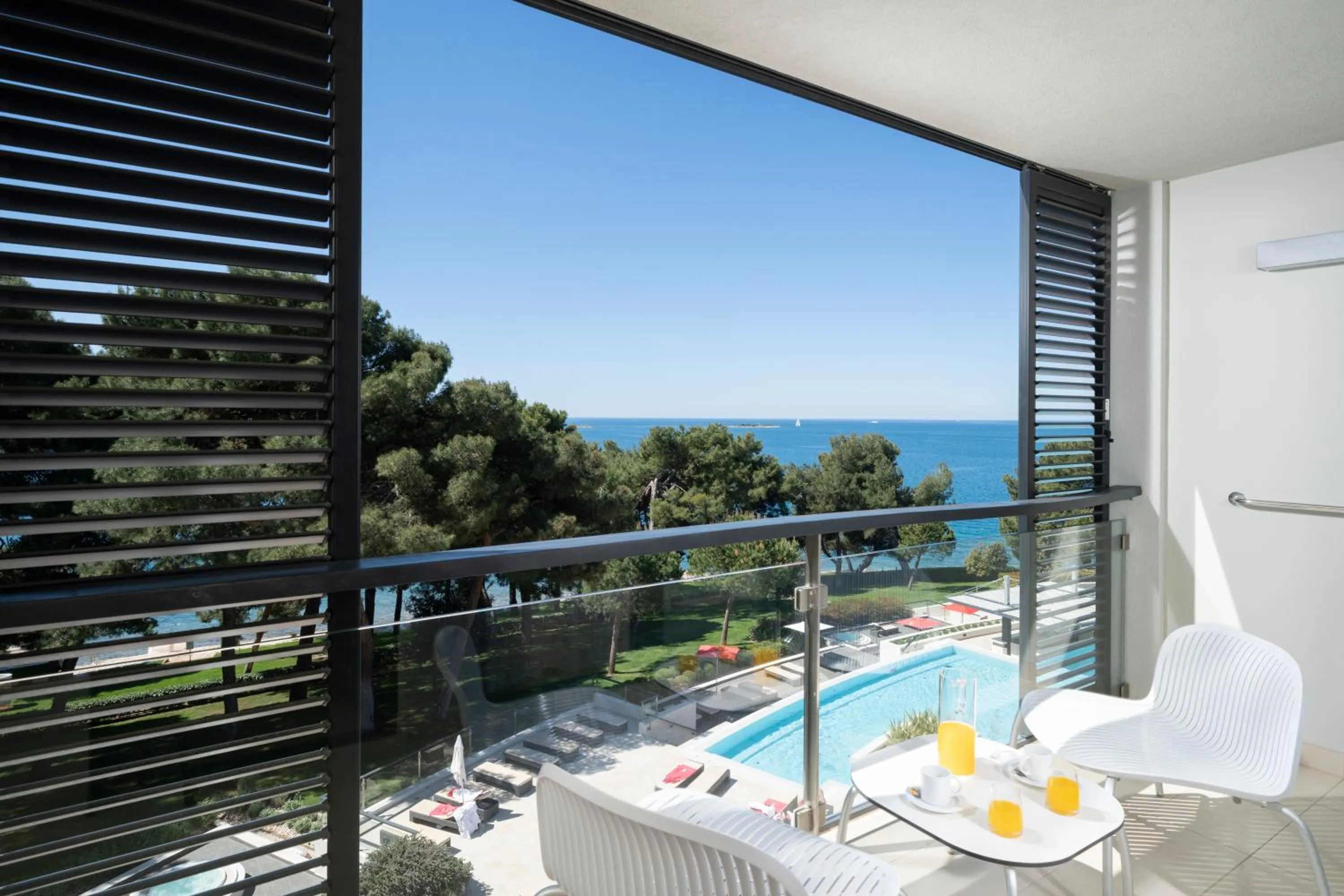 Balcony/Terrace in Hotel Parentium Plava Laguna