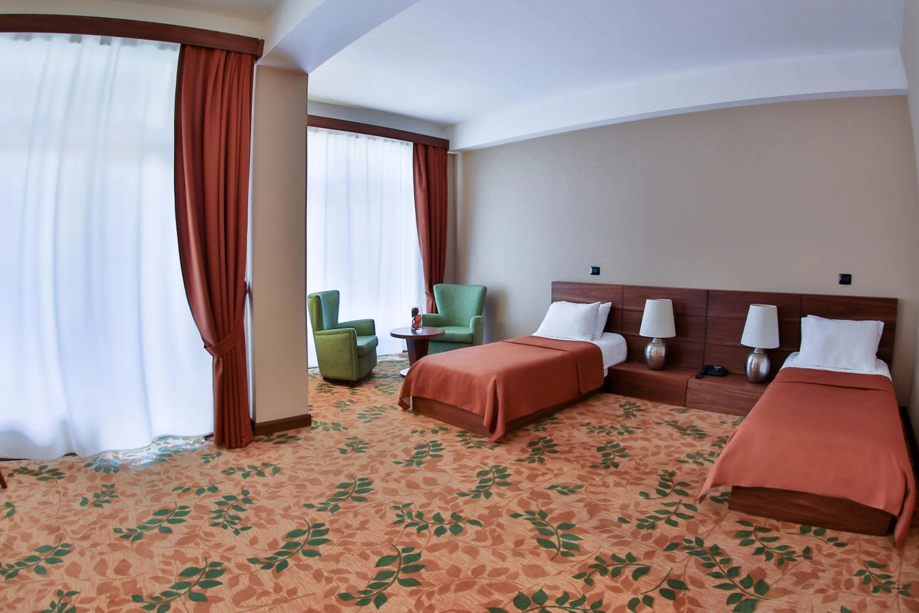 Bed in El Resort Hotel