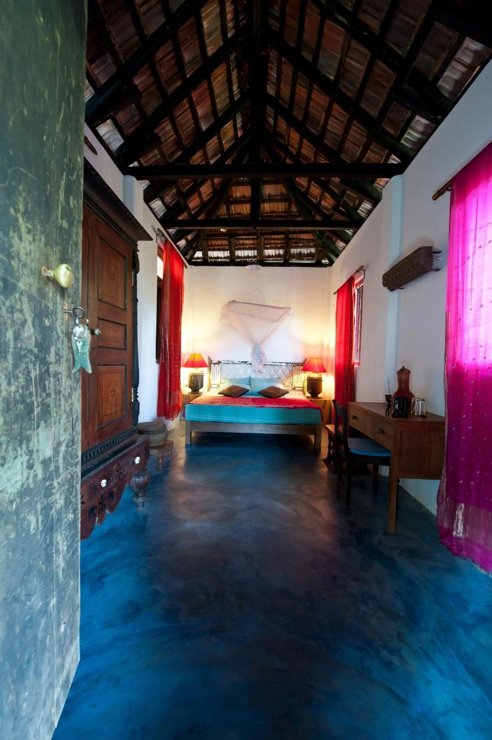 Bedroom, Bed in The Kandy Samadhicentre