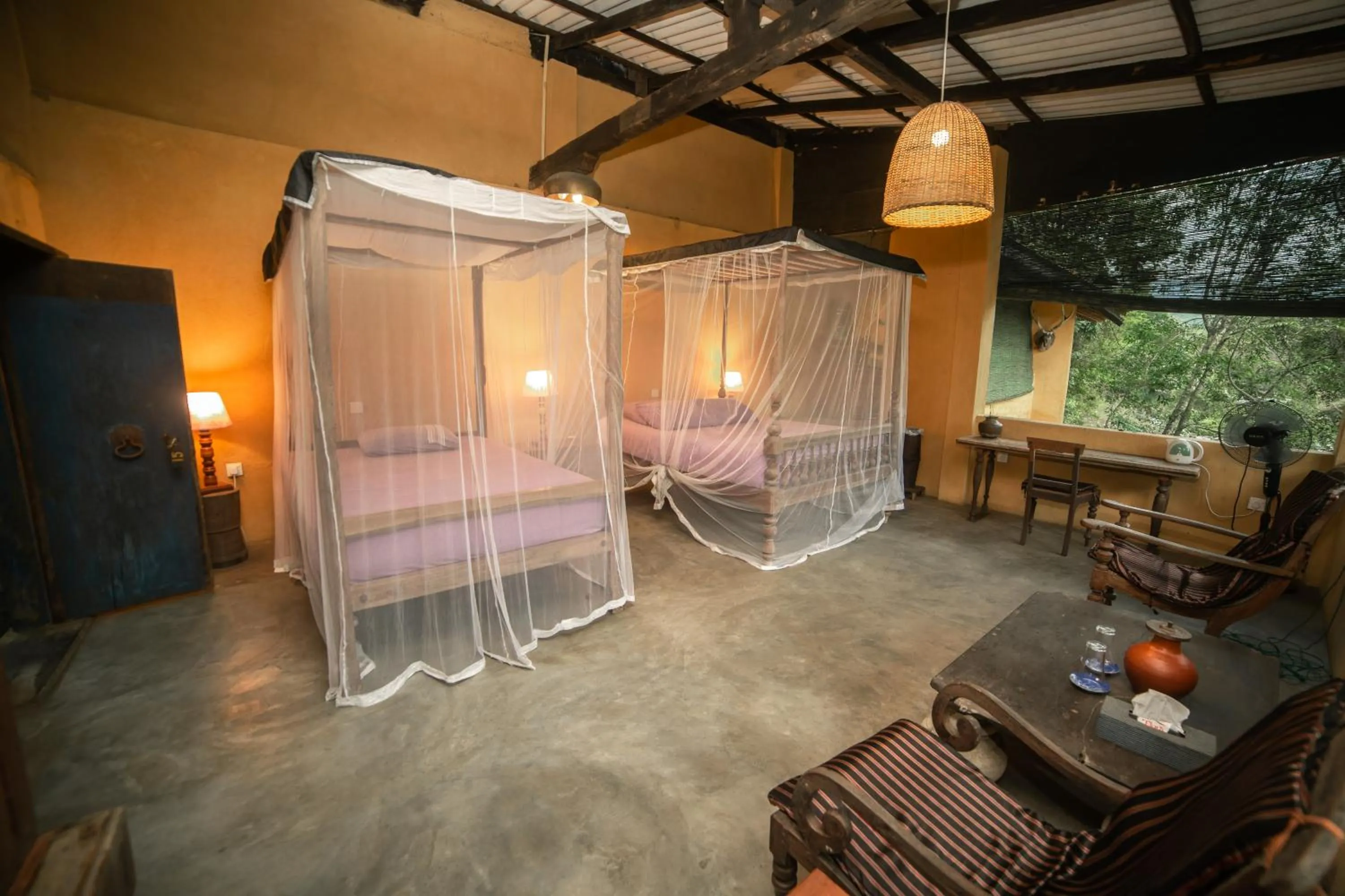 Patio in The Kandy Samadhicentre