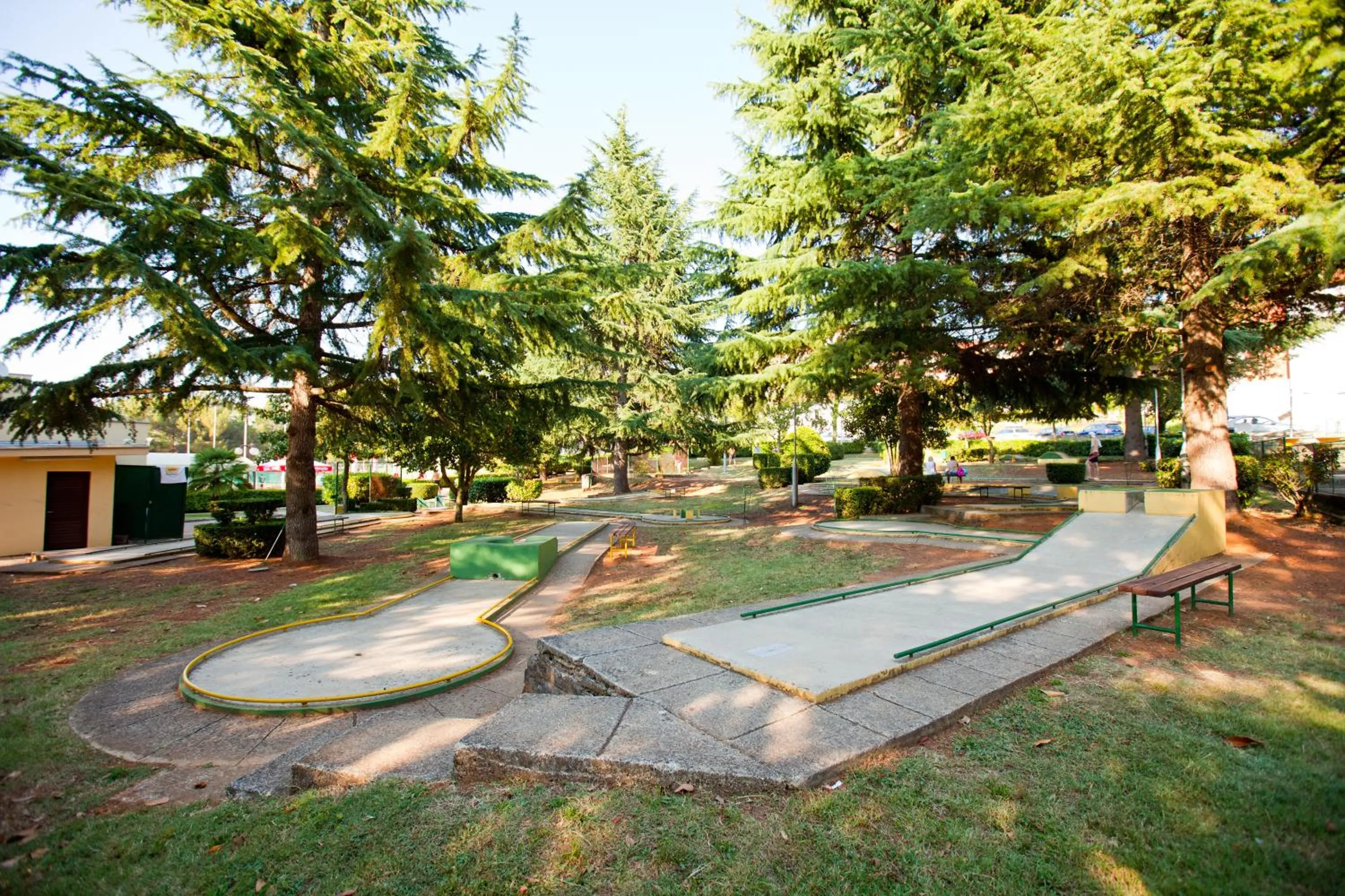 Minigolf in Hotel Plavi Plava Laguna