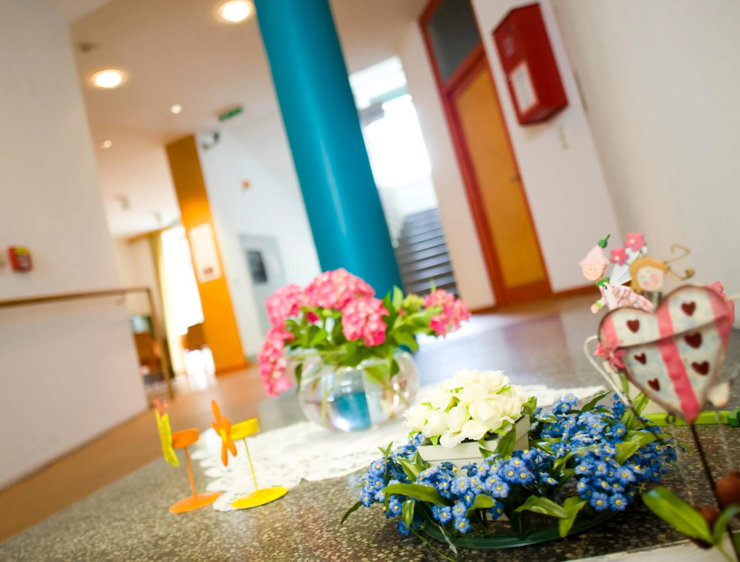 Lobby or reception in Haus Mobene - Hotel Garni