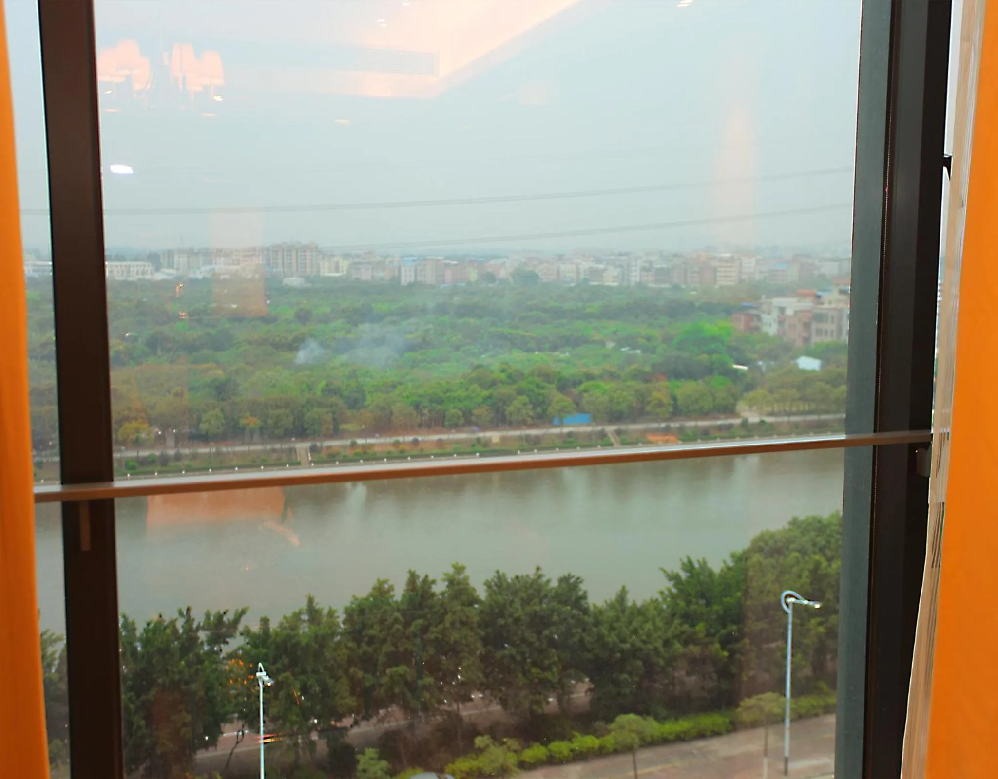 View (from property/room) in HeeFun Apartment GZ -Poly World Trading Center
