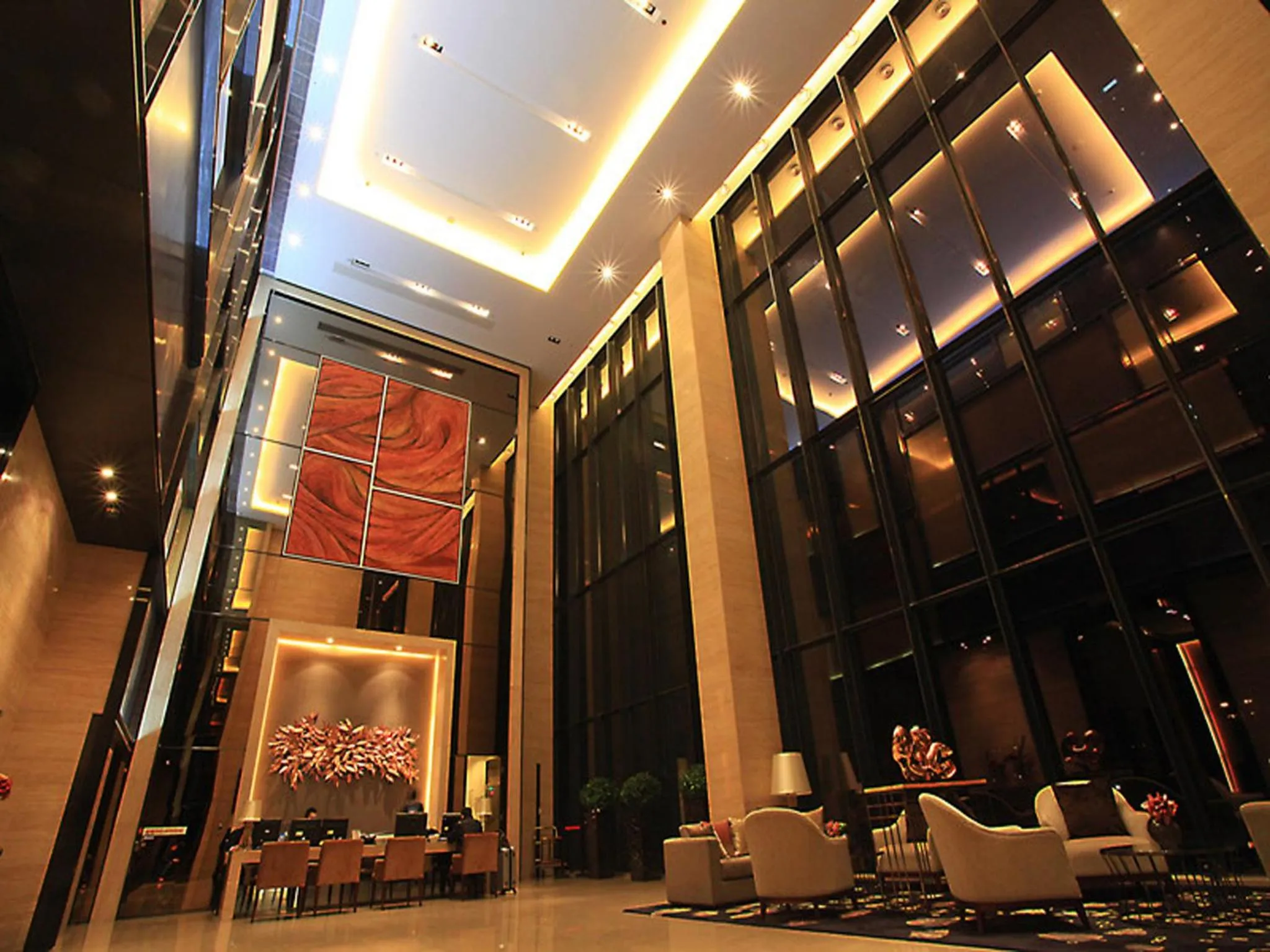 Lobby or reception in HeeFun Apartment GZ -Poly World Trading Center
