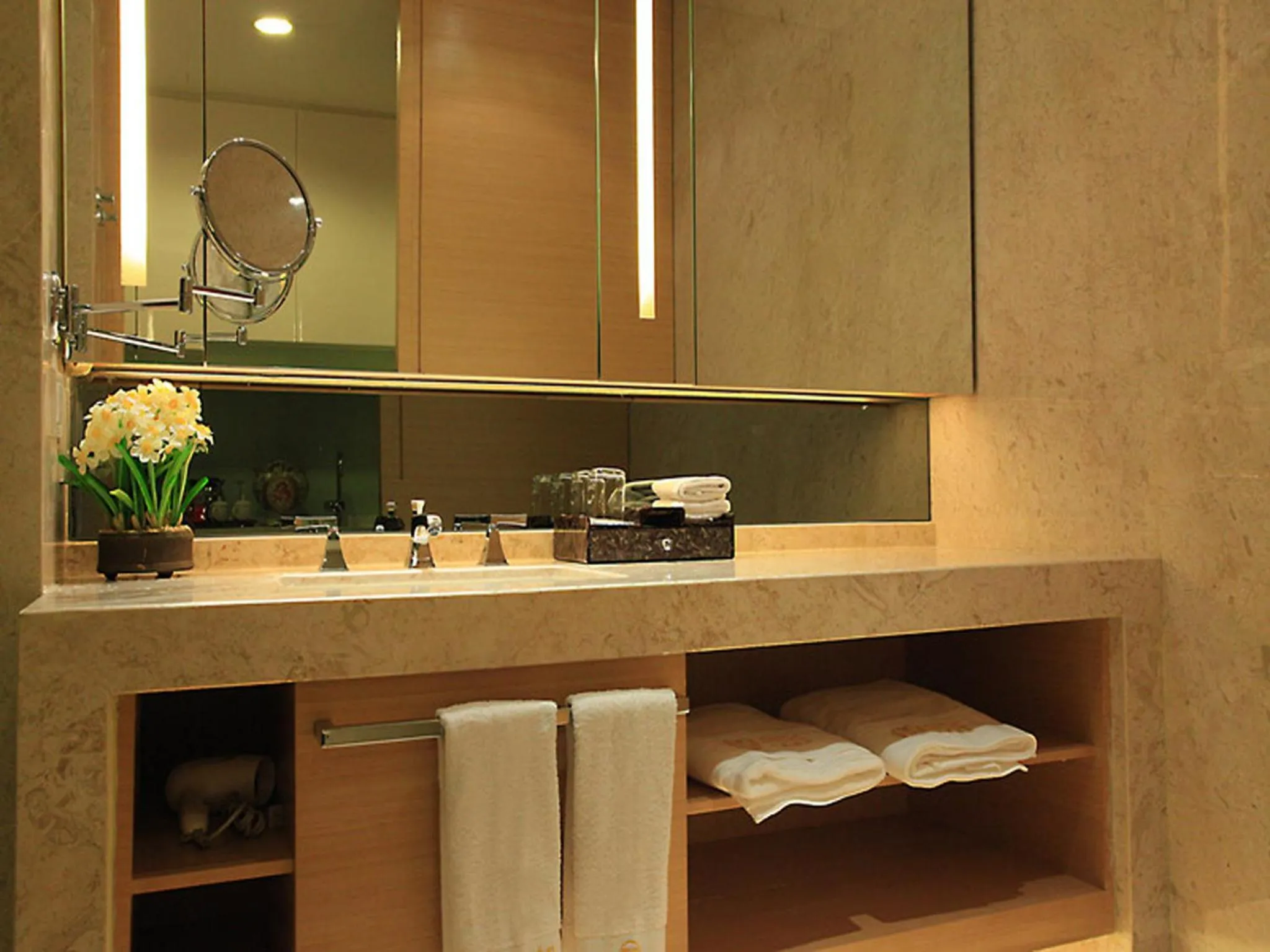 Bathroom in HeeFun Apartment GZ -Poly World Trading Center