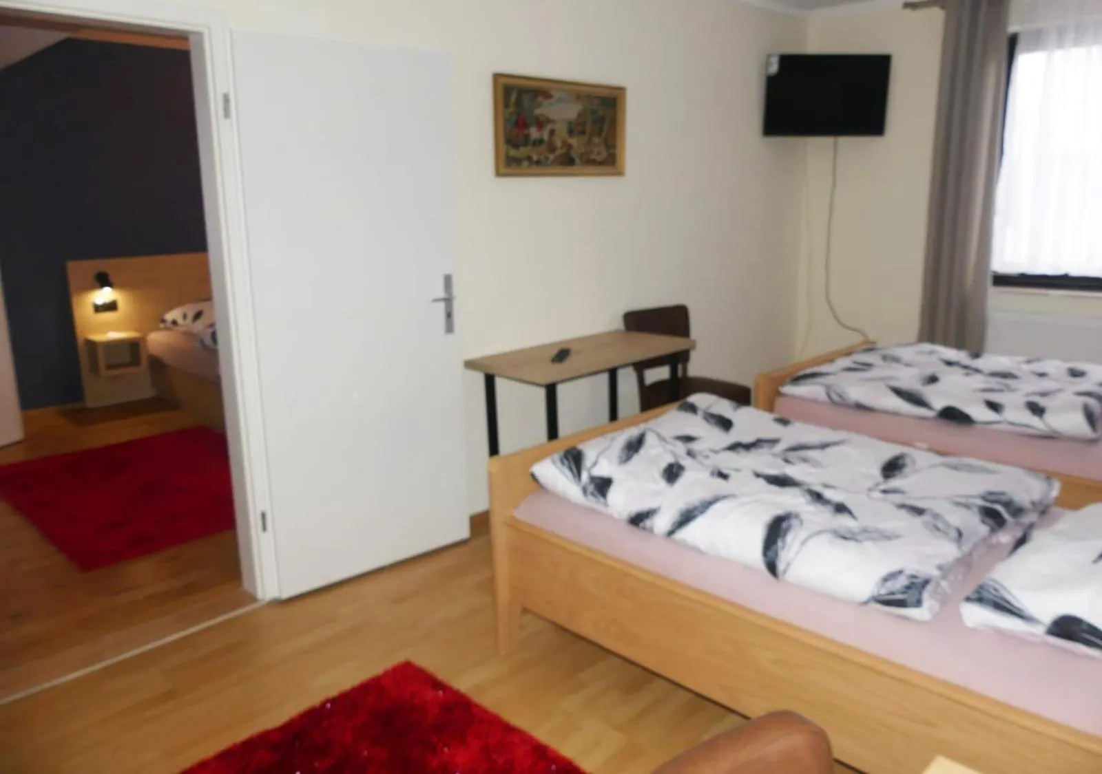 Bed in Hotel Akropolis