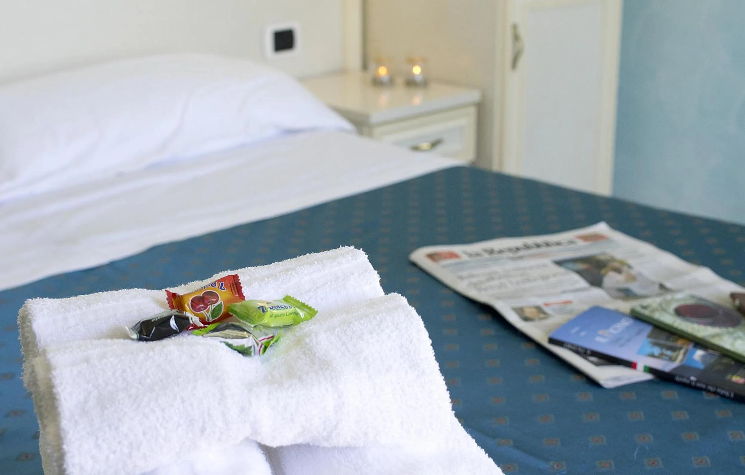 Bed in Hotel Capital