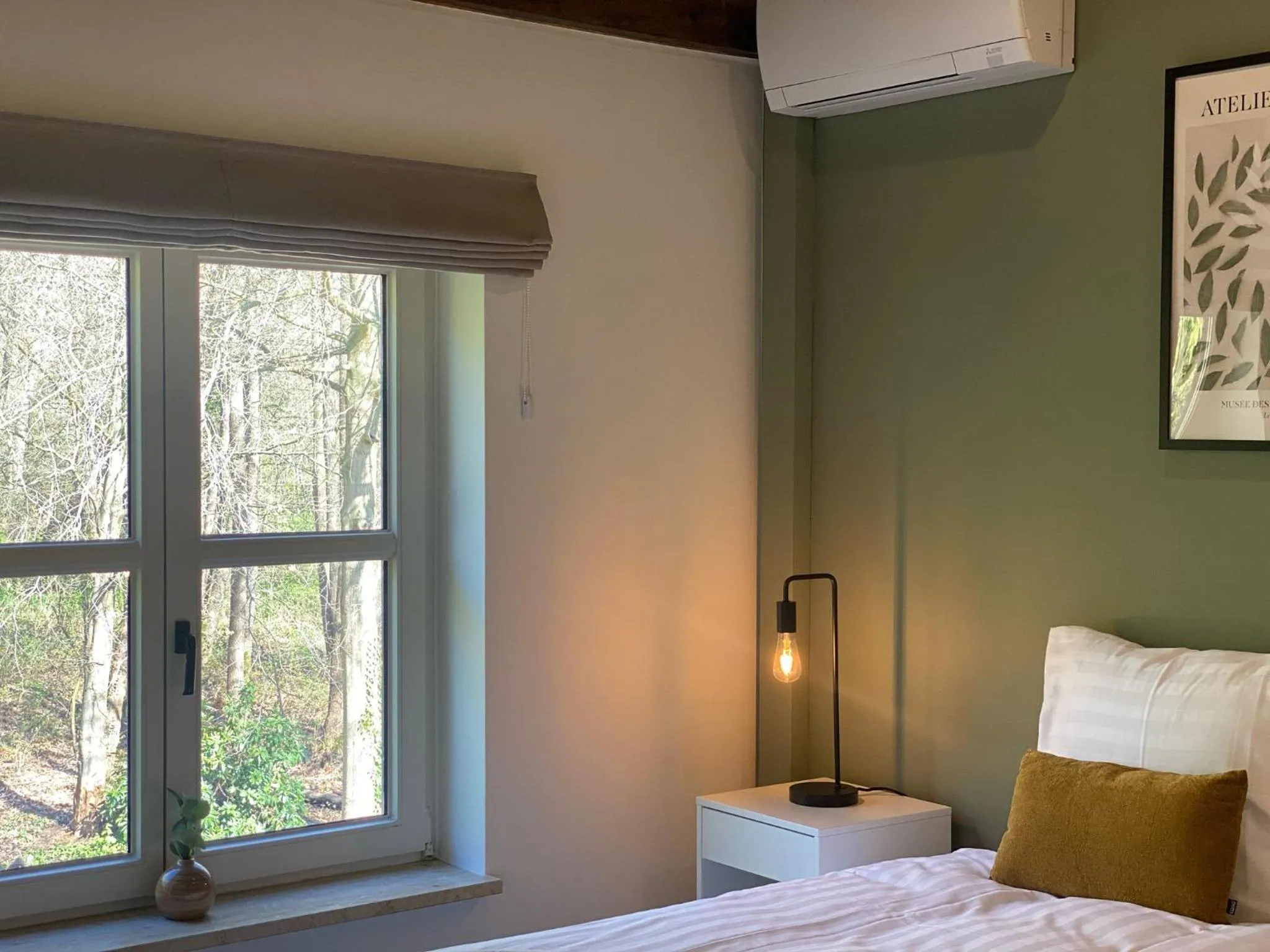 Decorative detail, Bed in Landgoed De Hoogmolen