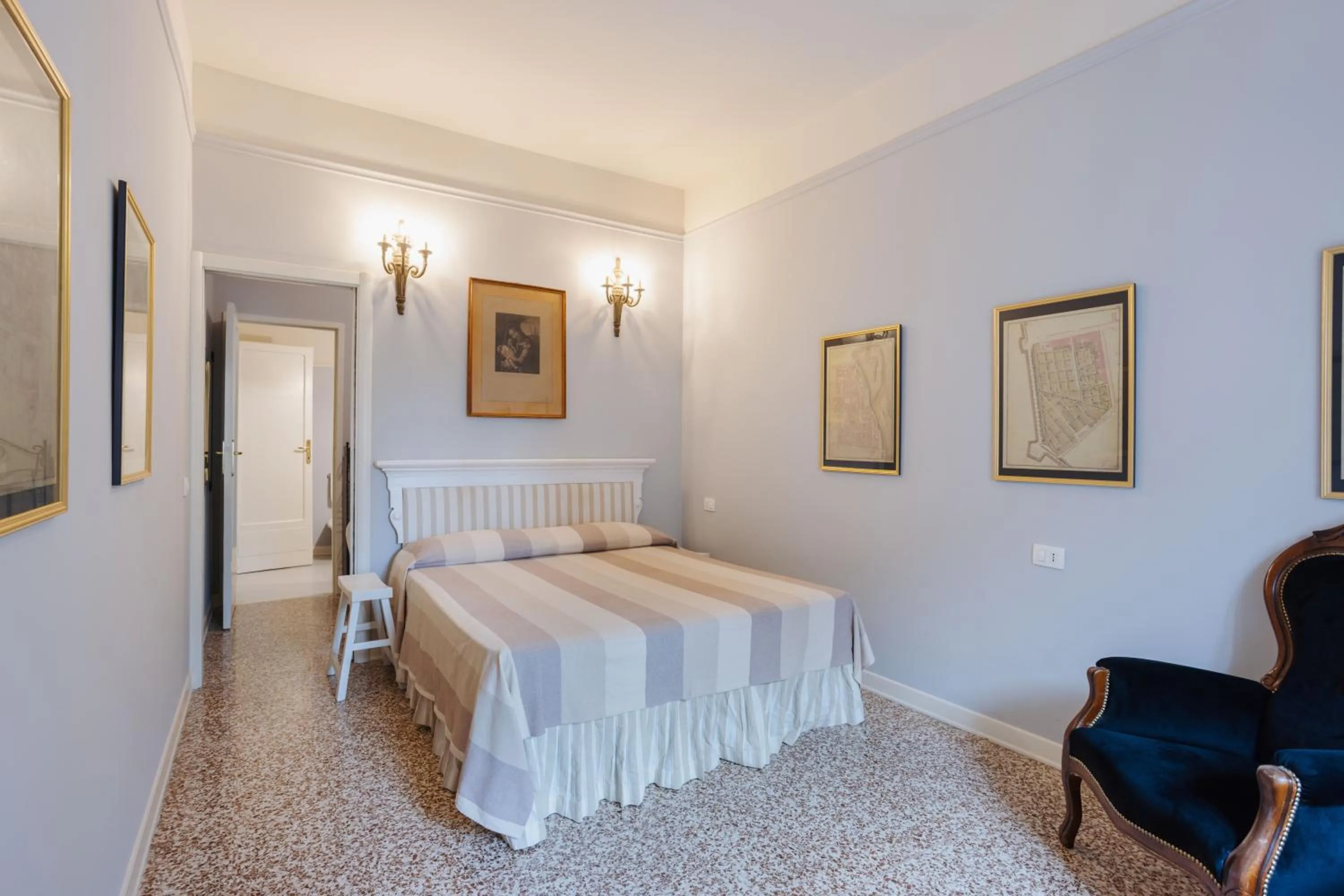 Bedroom, Bed in Palazzo Dalla Rosa Prati