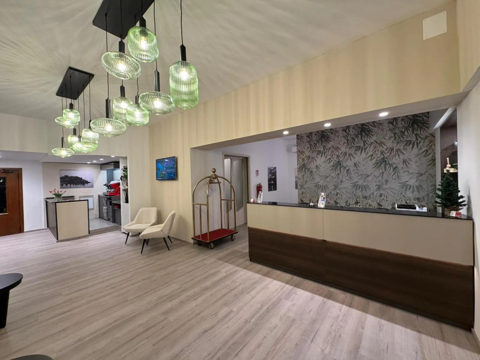 Lobby or reception in Hotel Bel Sito Peschiera