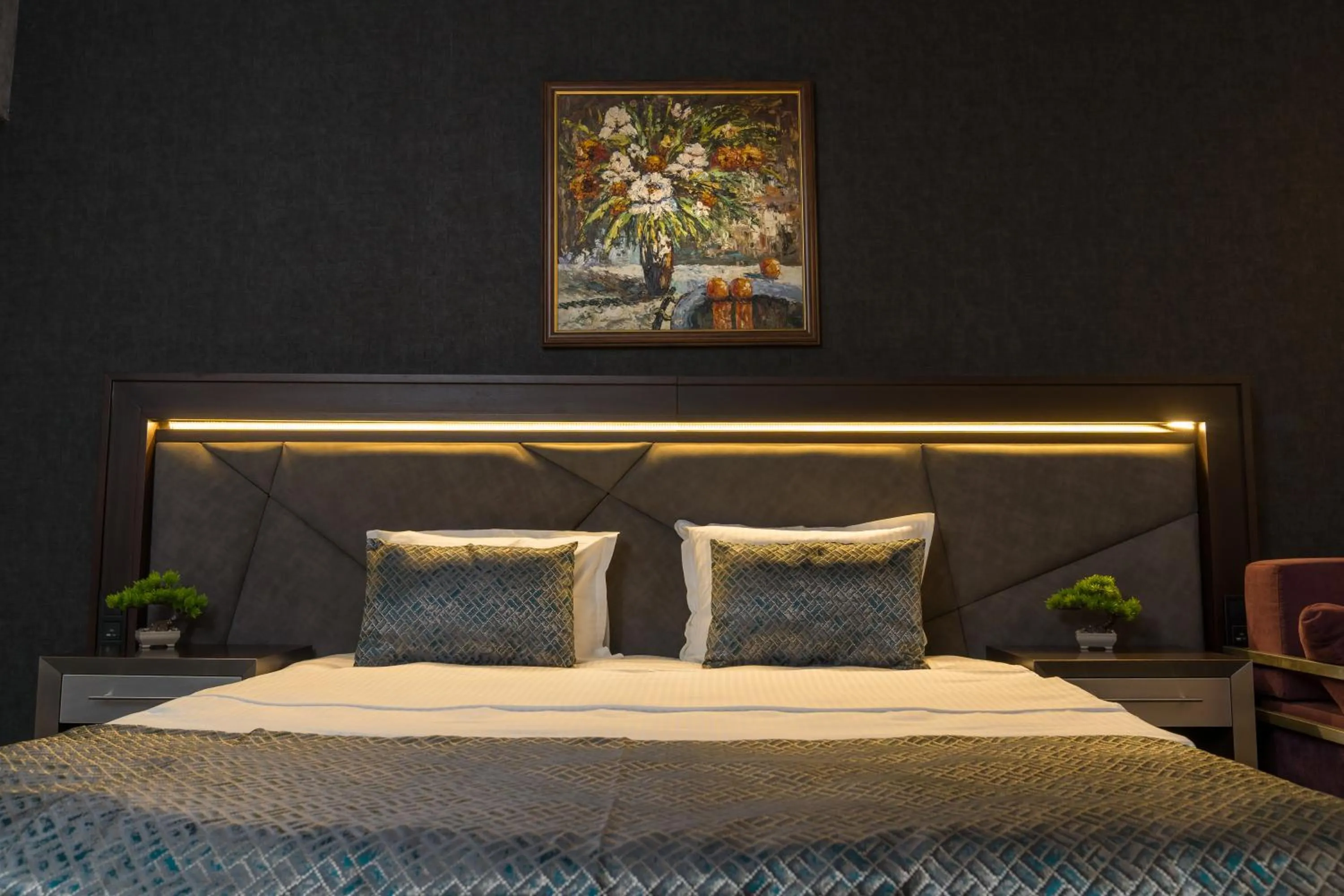 Bed in Park Hotel Green Europe