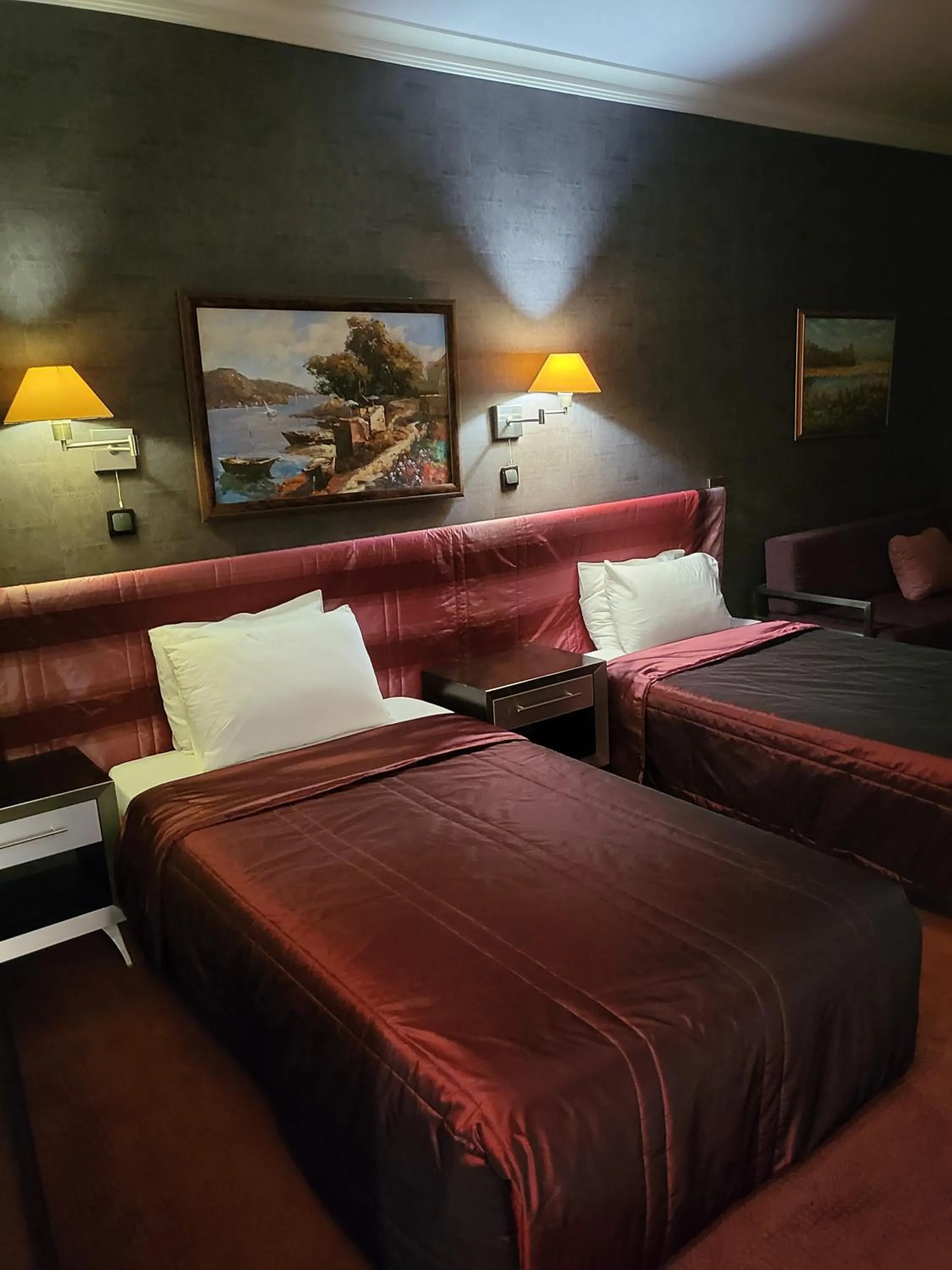 Bed in Park Hotel Green Europe