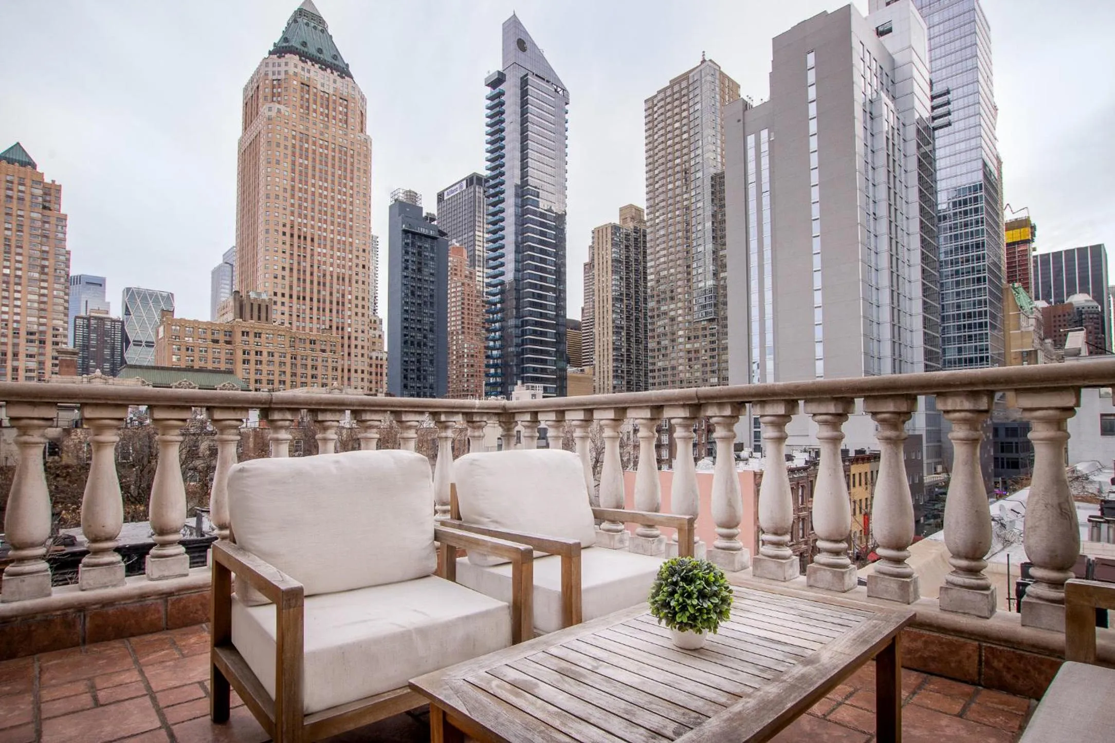 Balcony/Terrace in Hotel Scherman