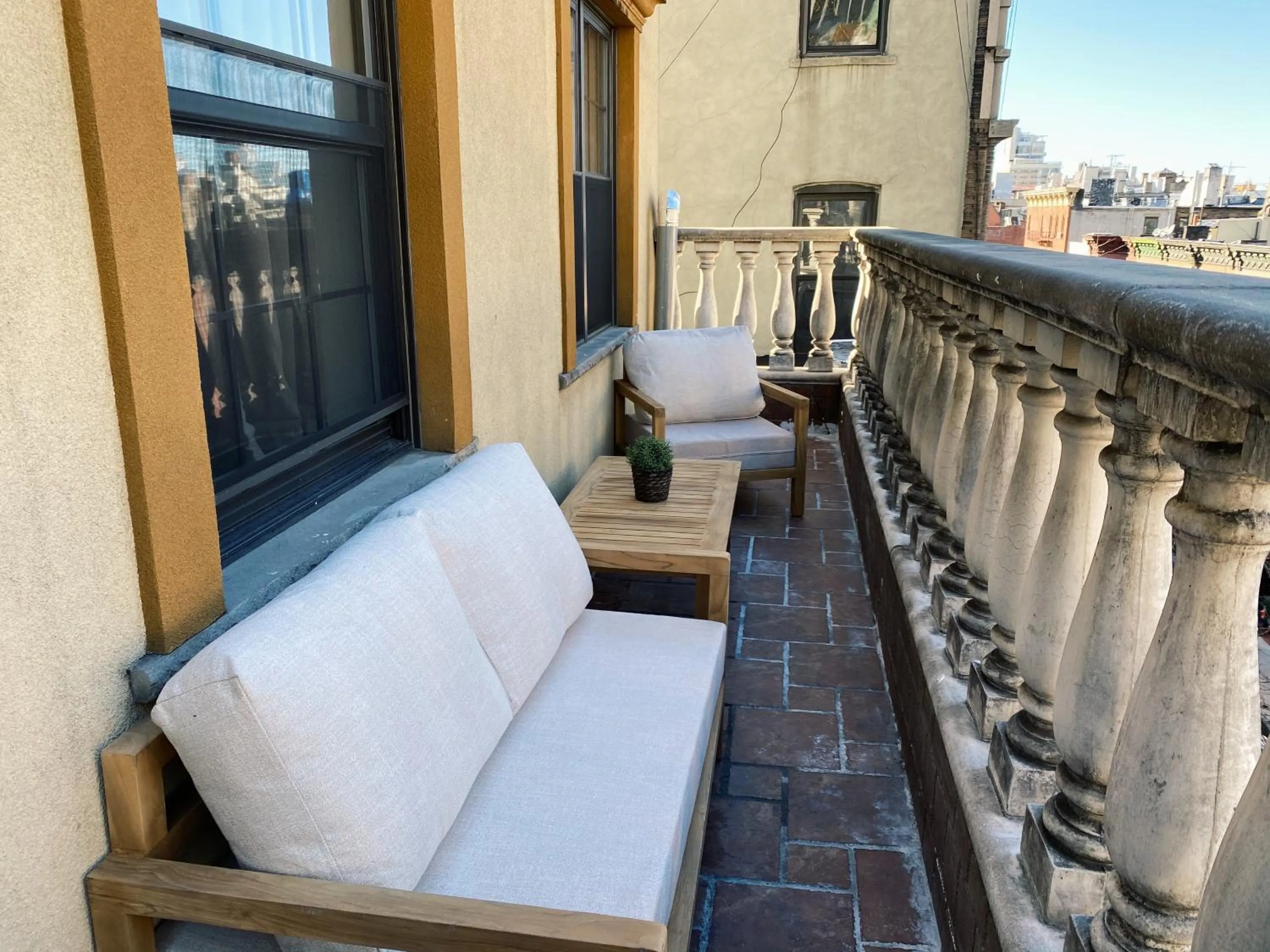 Balcony/Terrace in Hotel Scherman