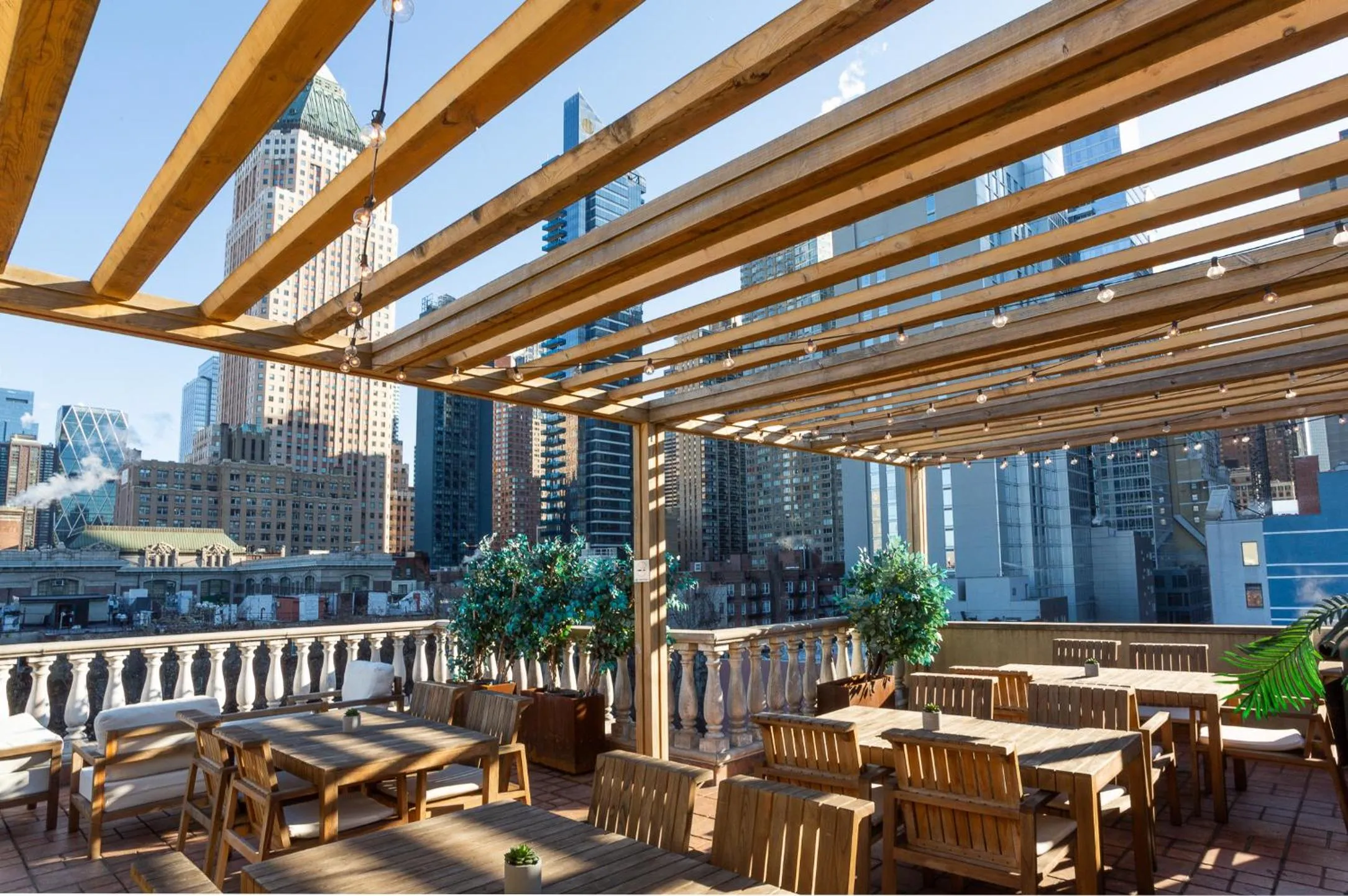 Balcony/Terrace in Hotel Scherman