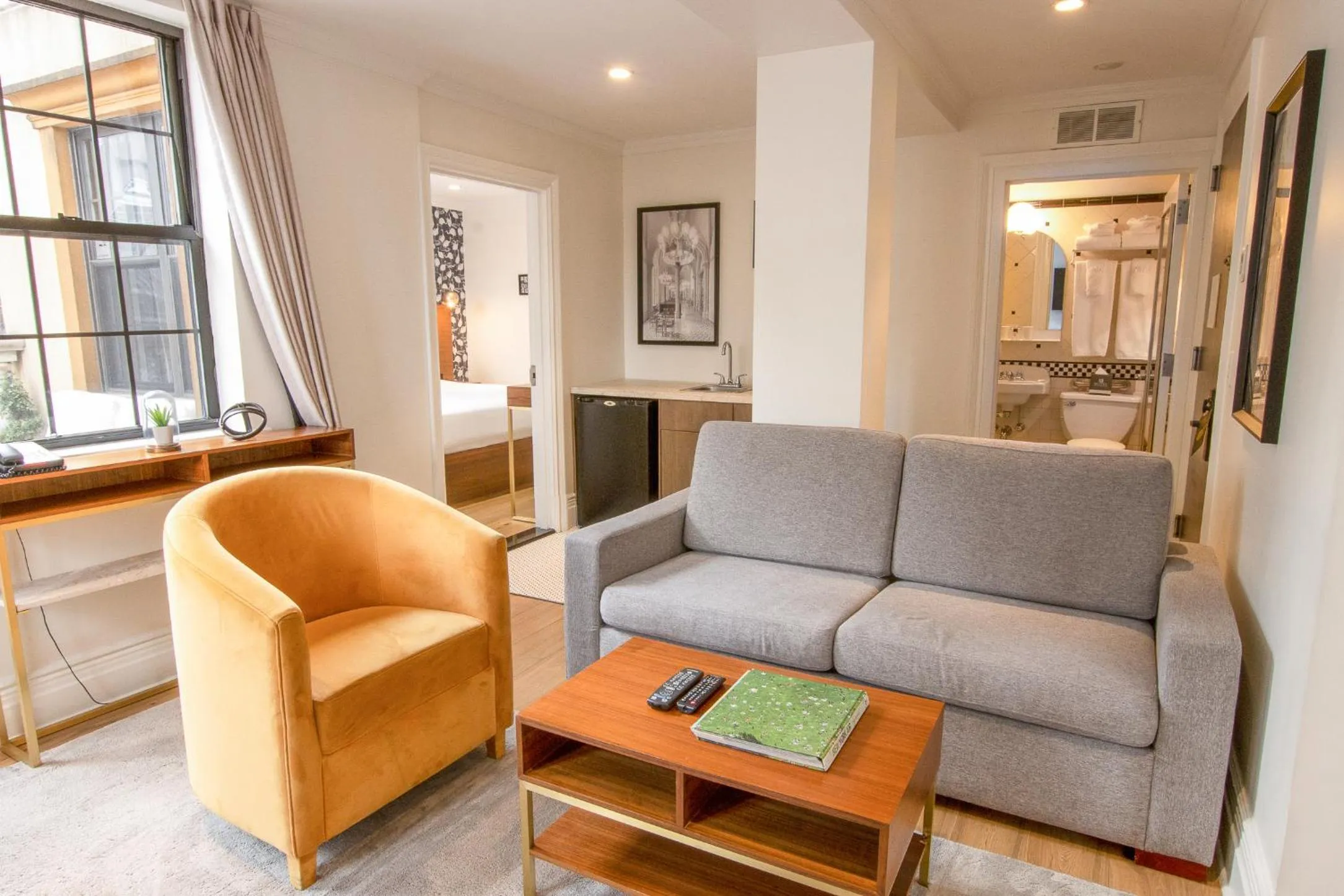 Living room in Hotel Scherman