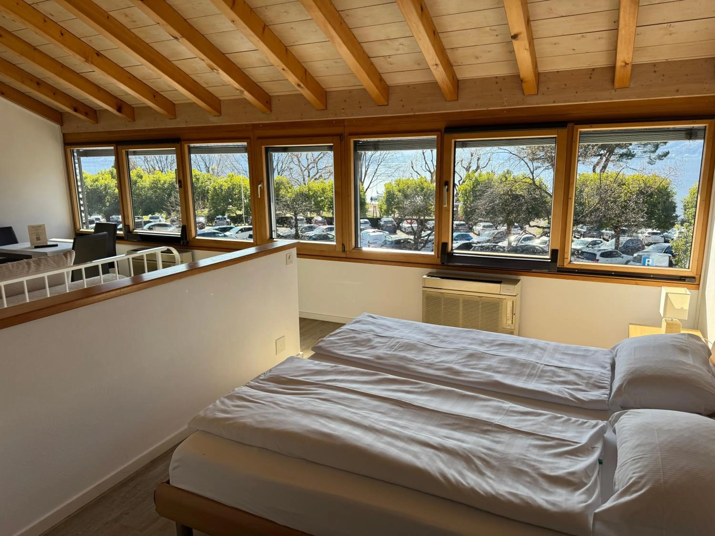 Bedroom, Bed in Osteria Ascona