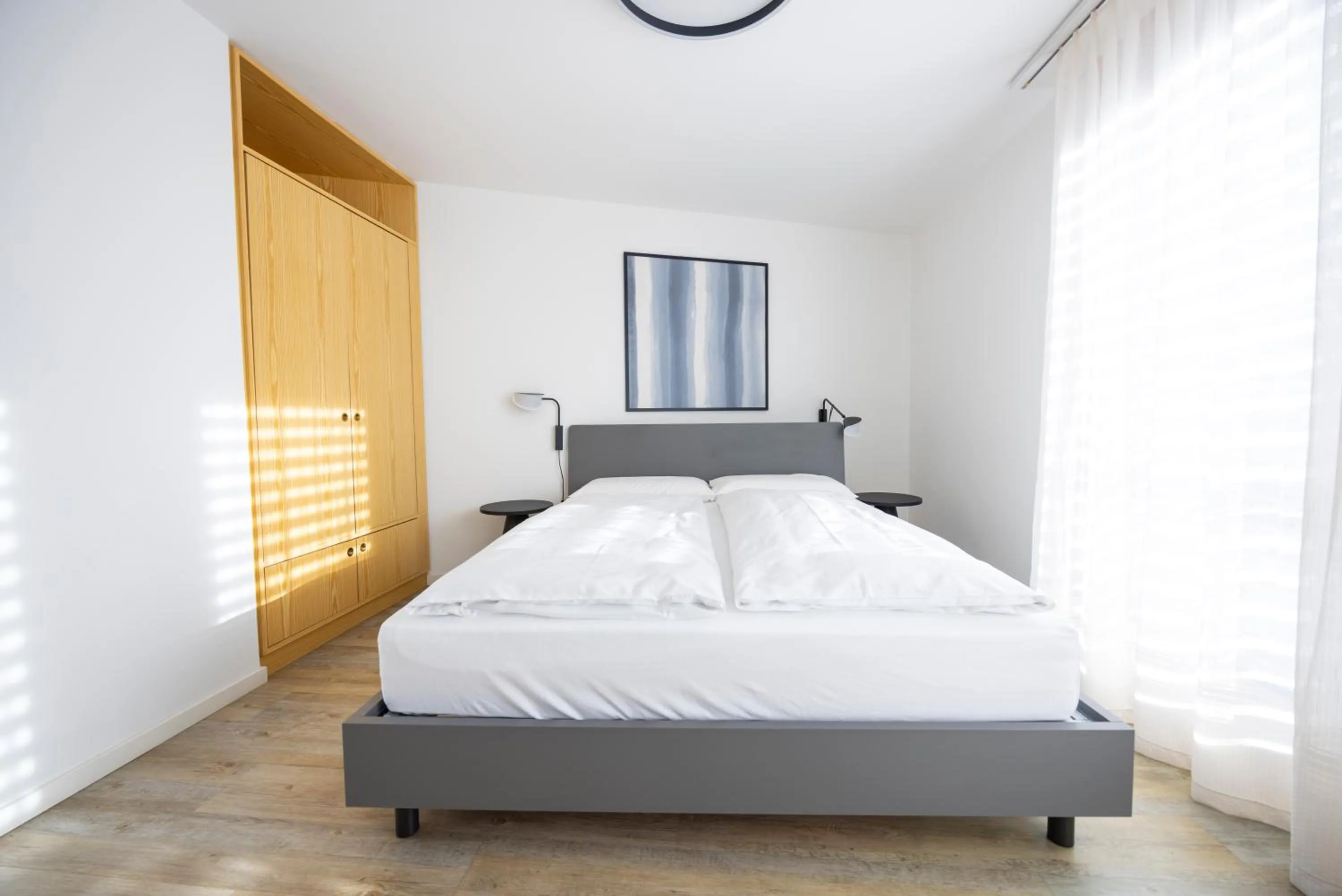 Bedroom, Bed in Osteria Ascona