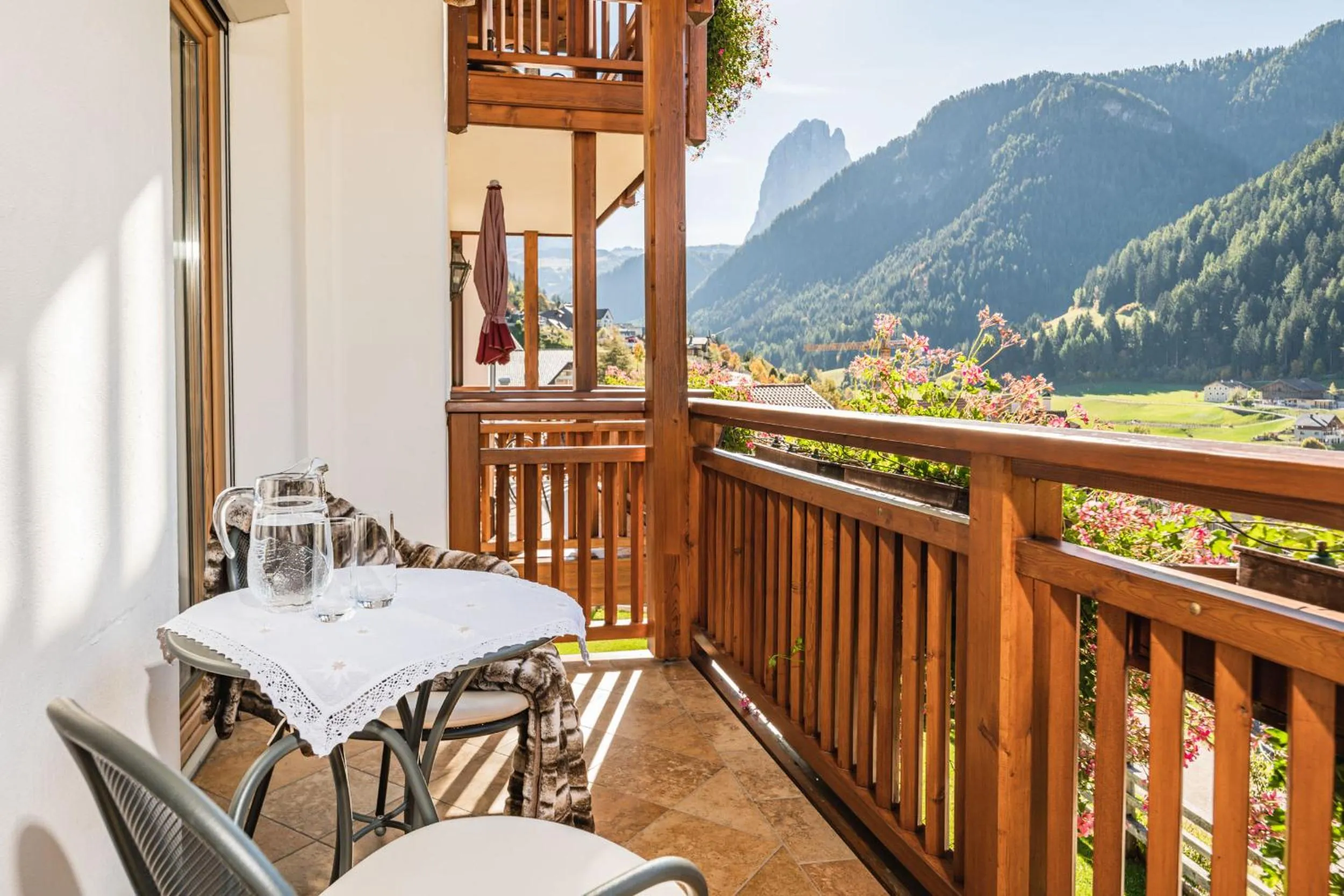 Balcony/Terrace in Residence Cesa Ladina