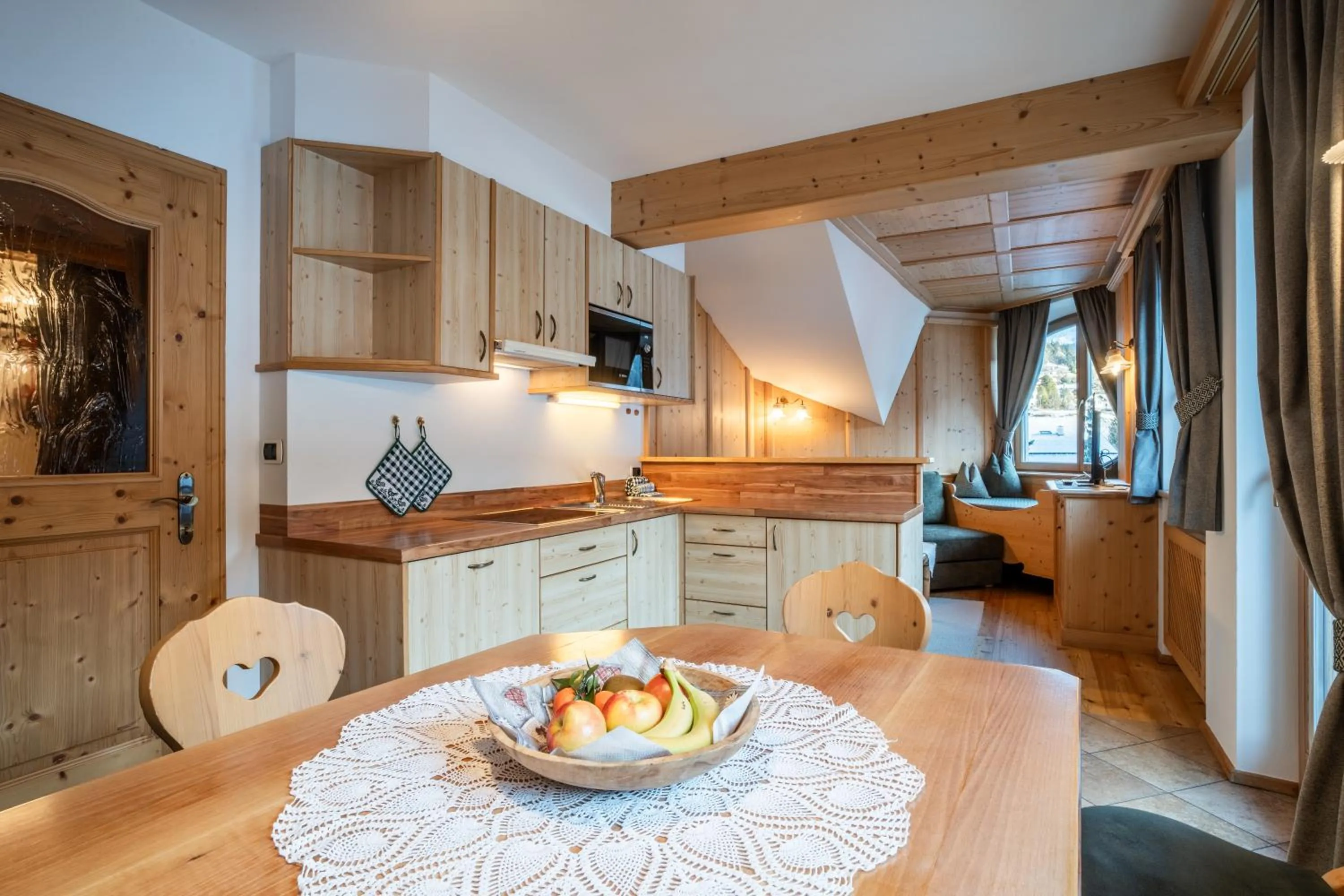 Kitchen or kitchenette in Residence Cesa Ladina