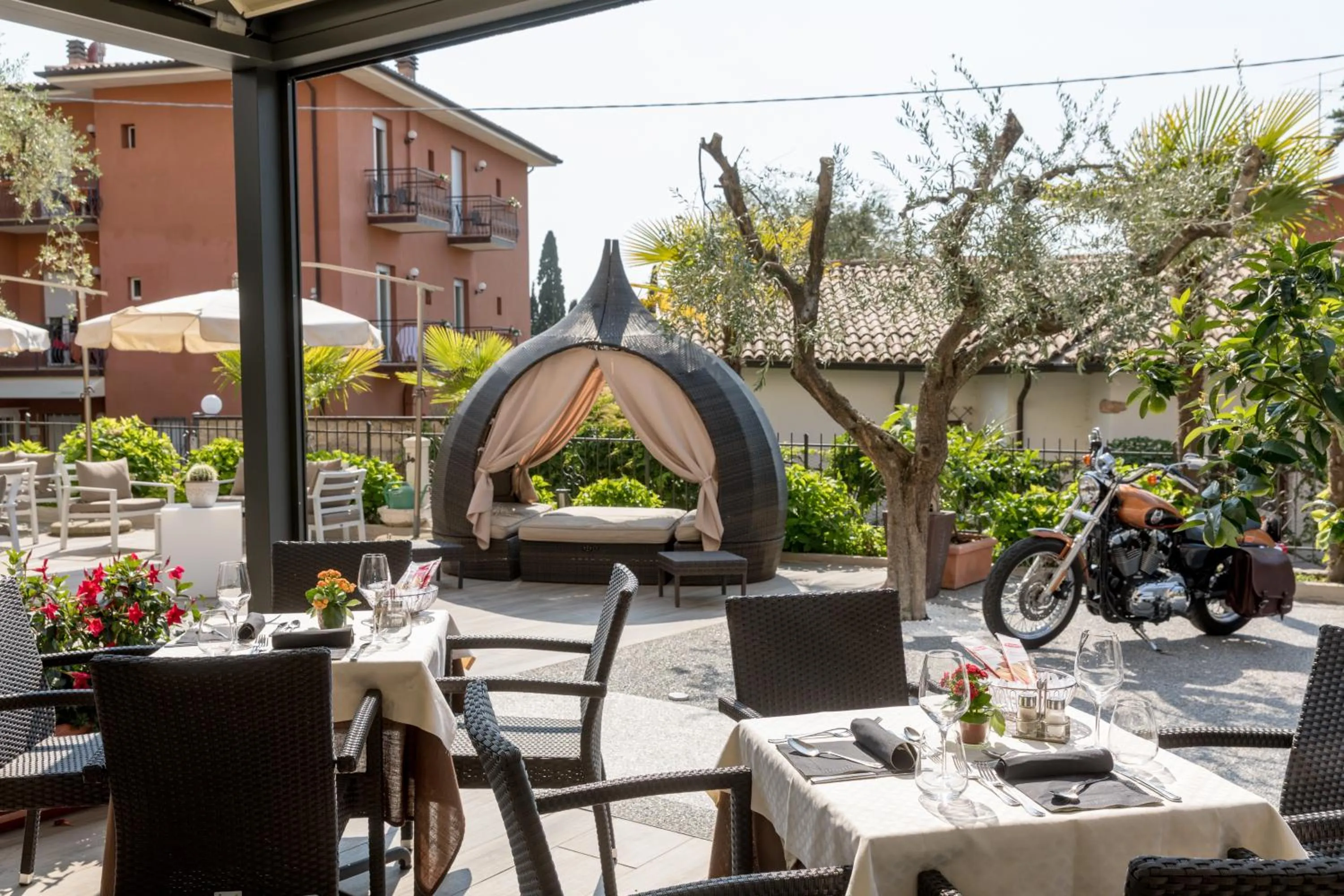 Balcony/Terrace in Hotel Pace