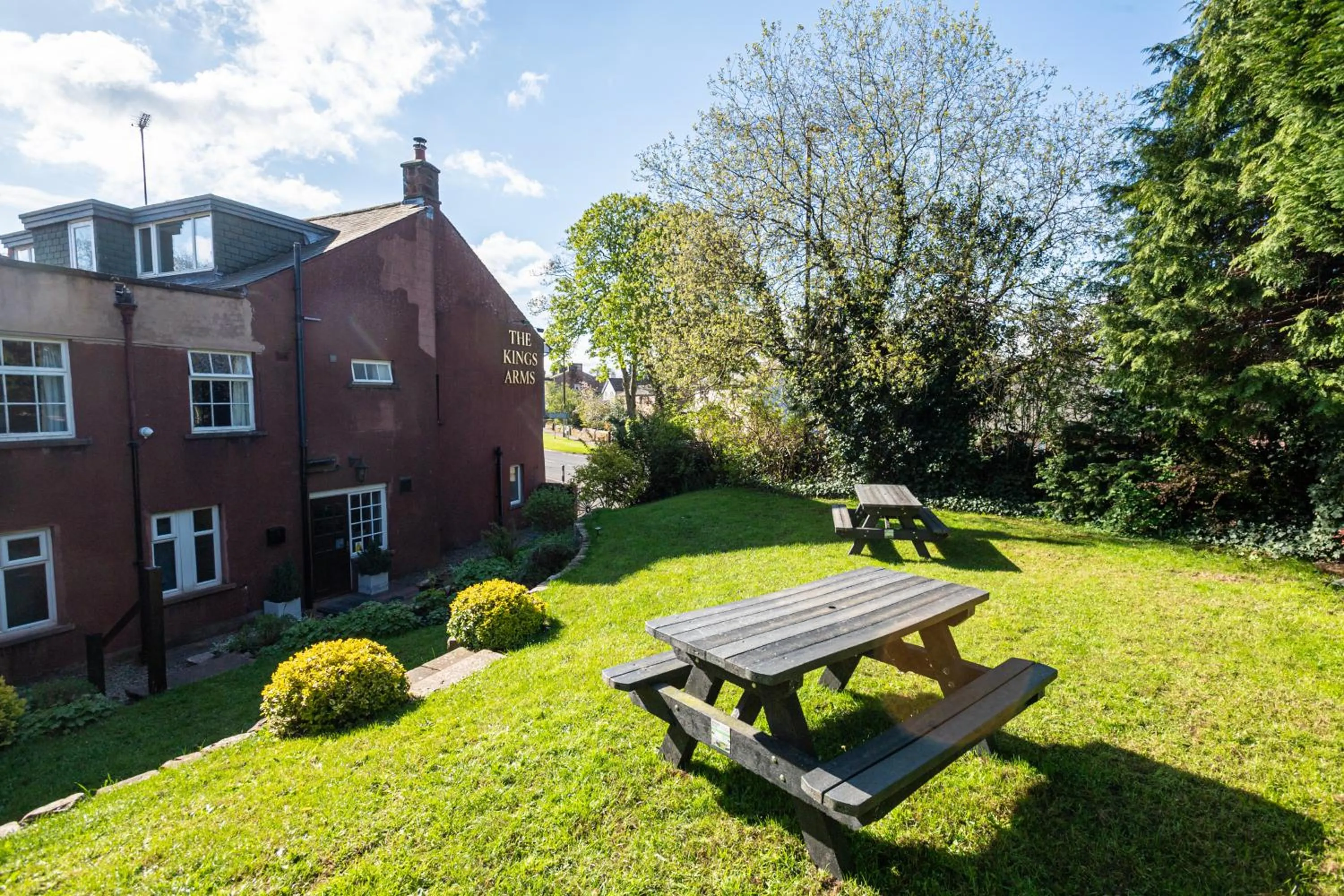 Garden in The Kings Arms Temple Sowerby