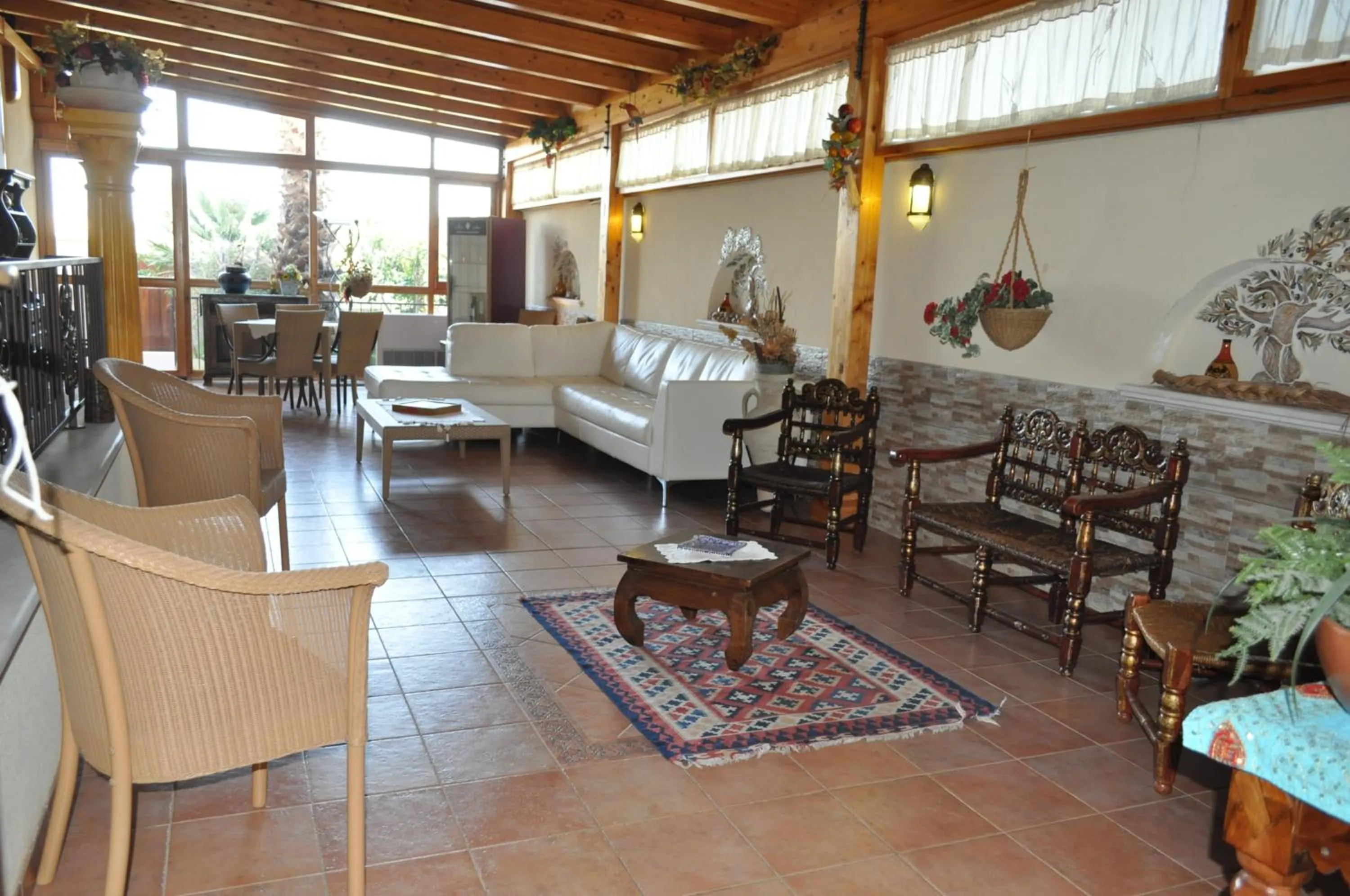 Lobby or reception in Krimar Hotel