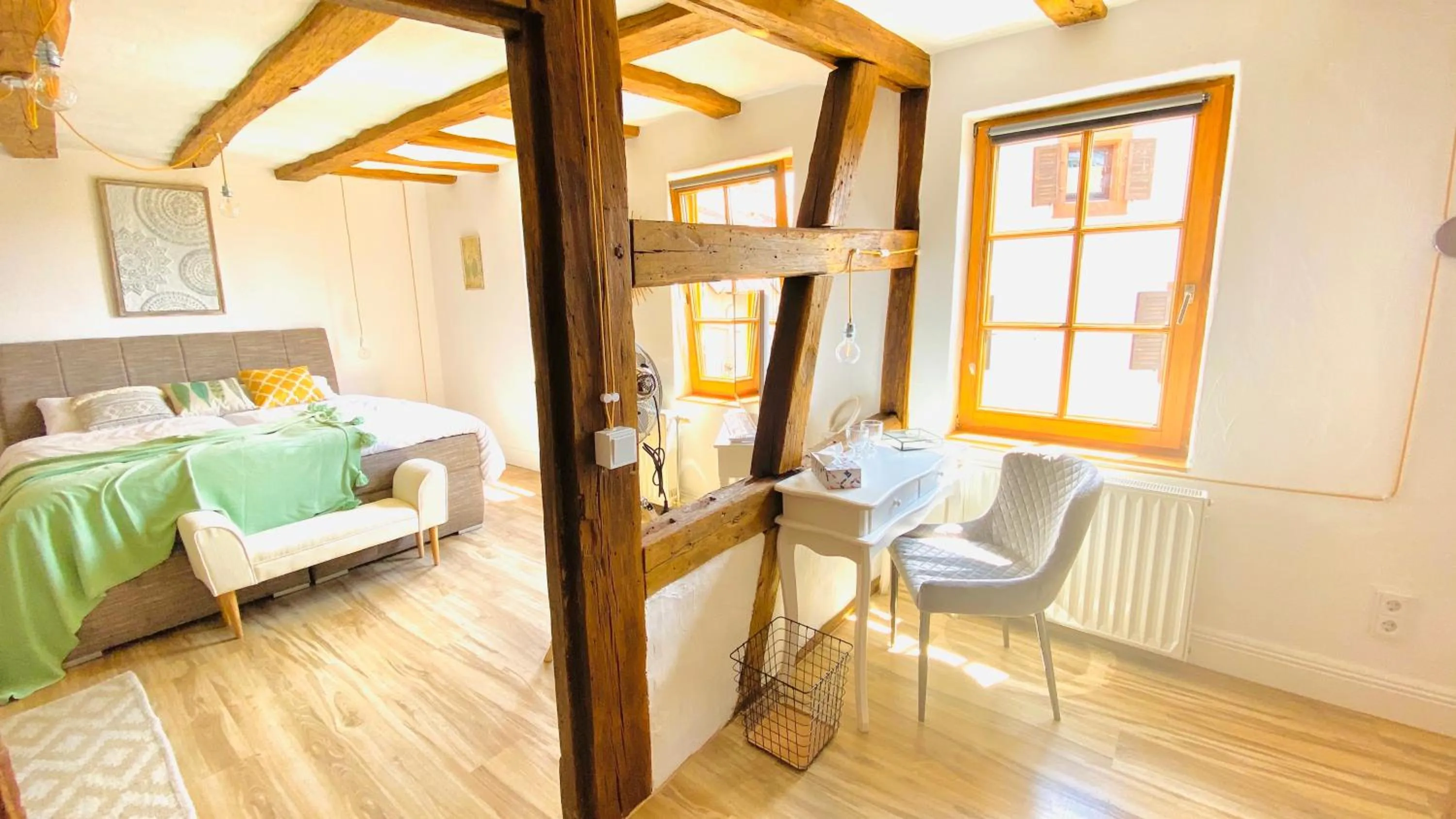 Photo of the whole room, Bed in LANDHOTEL 1707 by Landgasthof Zickler